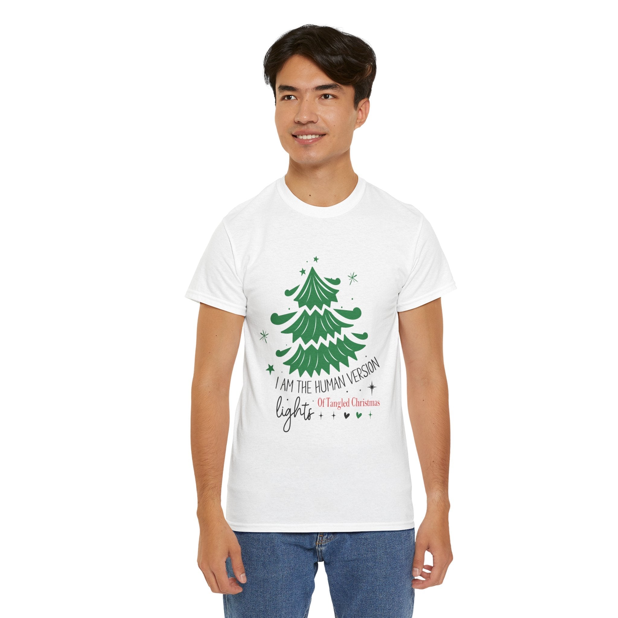 Funny Christmas Tree Graphic  T- Shirt Printify