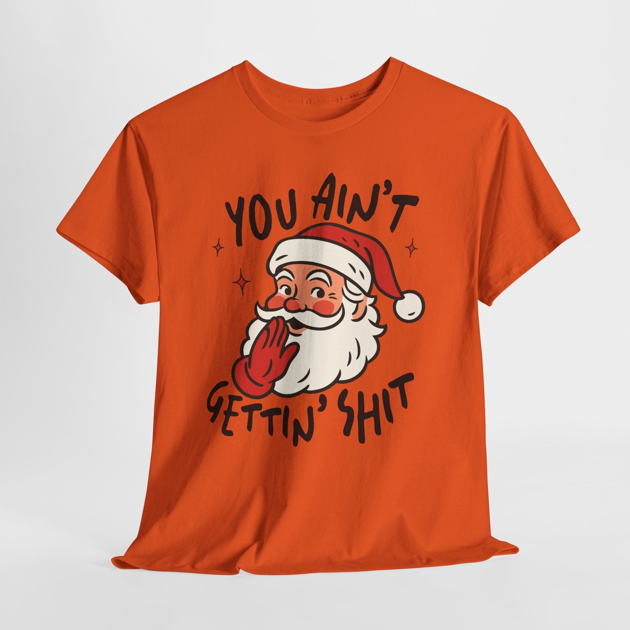 Holiday Humor Santa Funny Christmas T- Shirt Printify