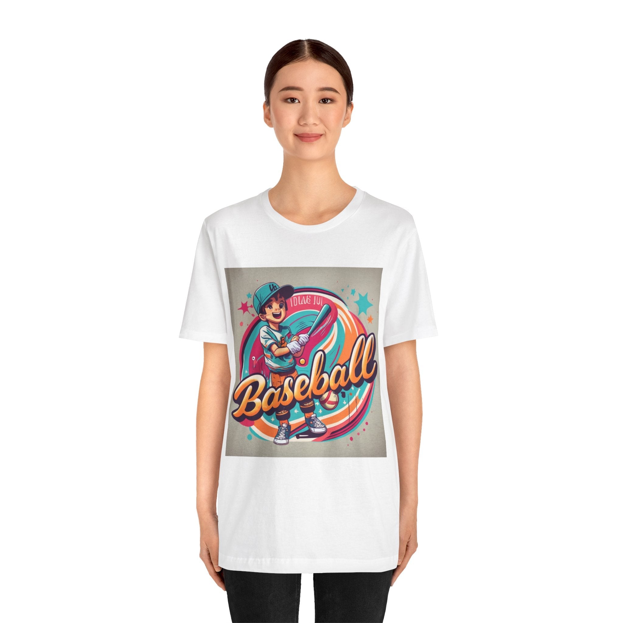 Baseball Vintage Style Graphic T- Shirt Printify