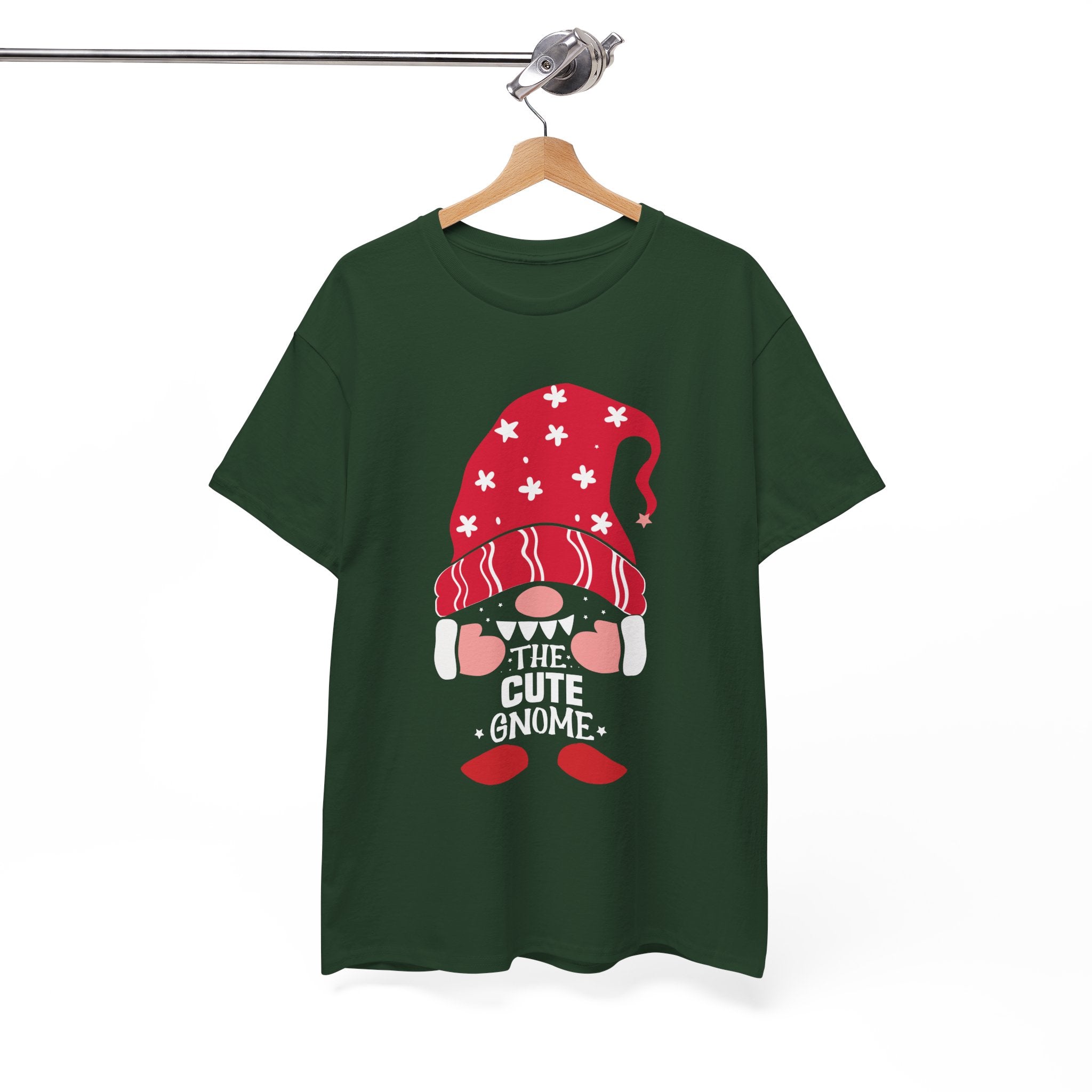 Cute Gnome Holiday T-Shirt Printify