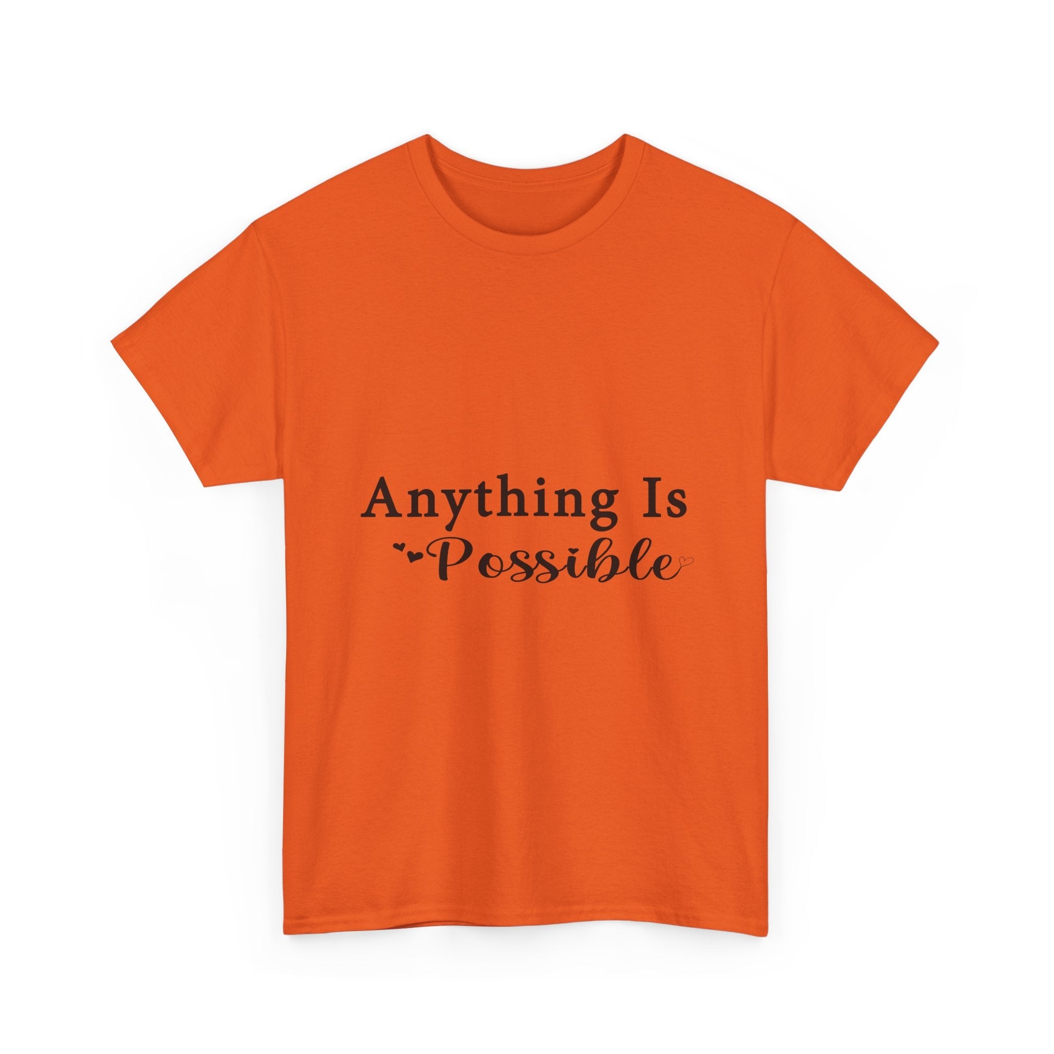 'Anything Is Possible' Motivational T- Shirt Printify