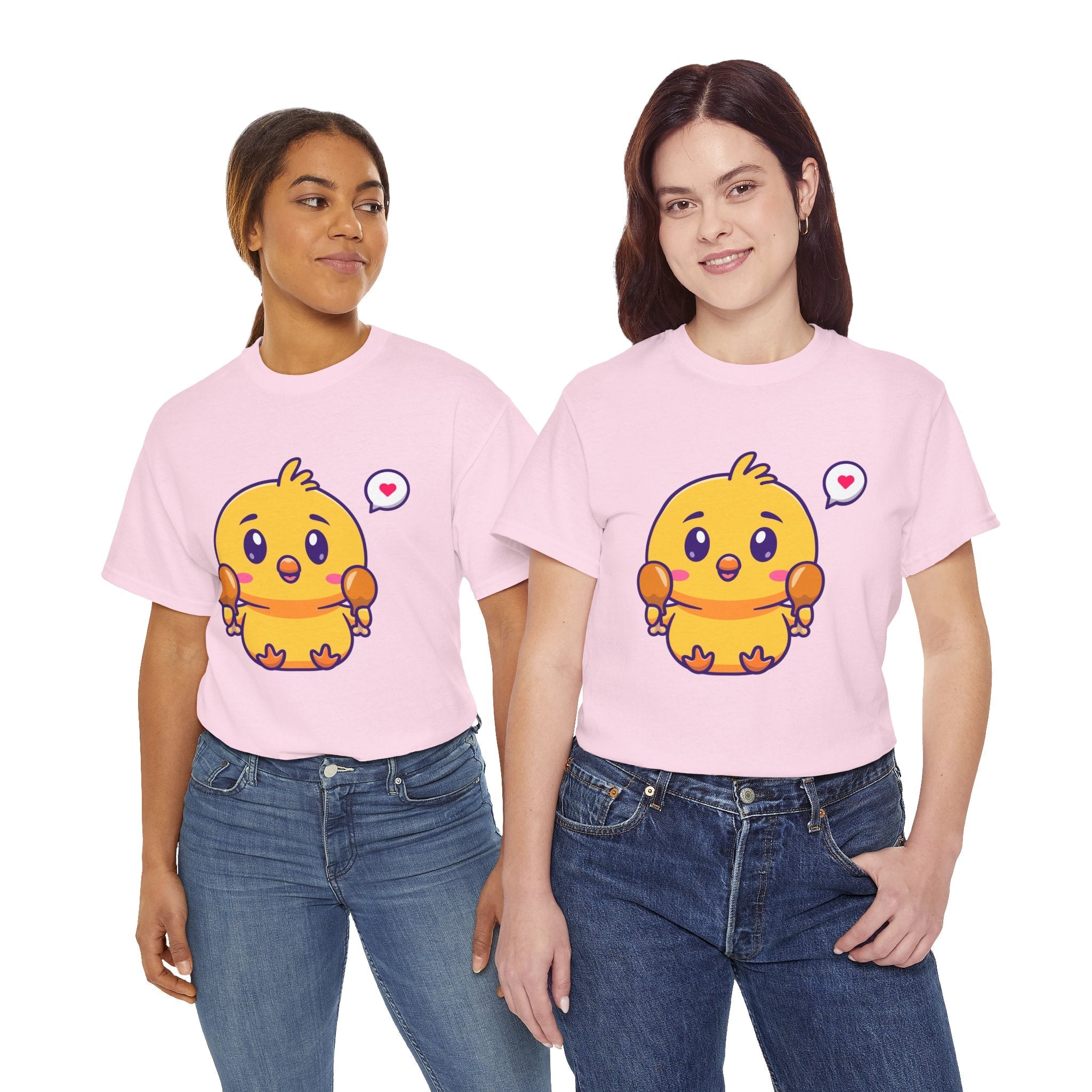 Cute Chick Graphic T-Shirt Printify