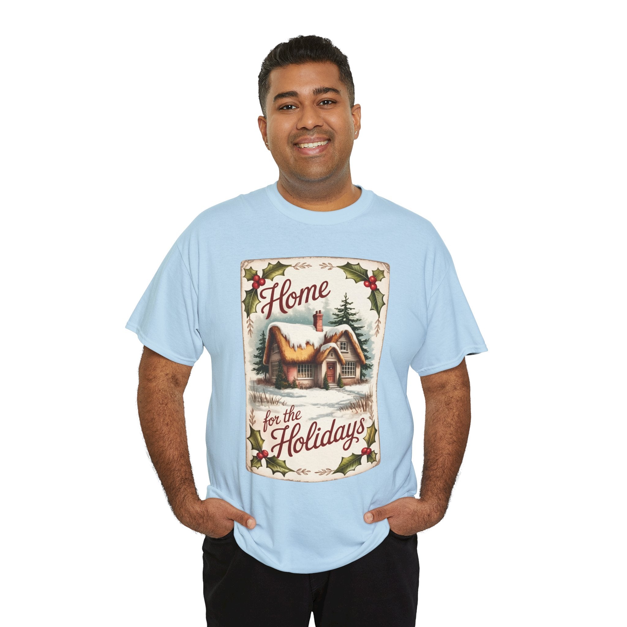 Home for the Holidays Unisex T- Shirt Printify
