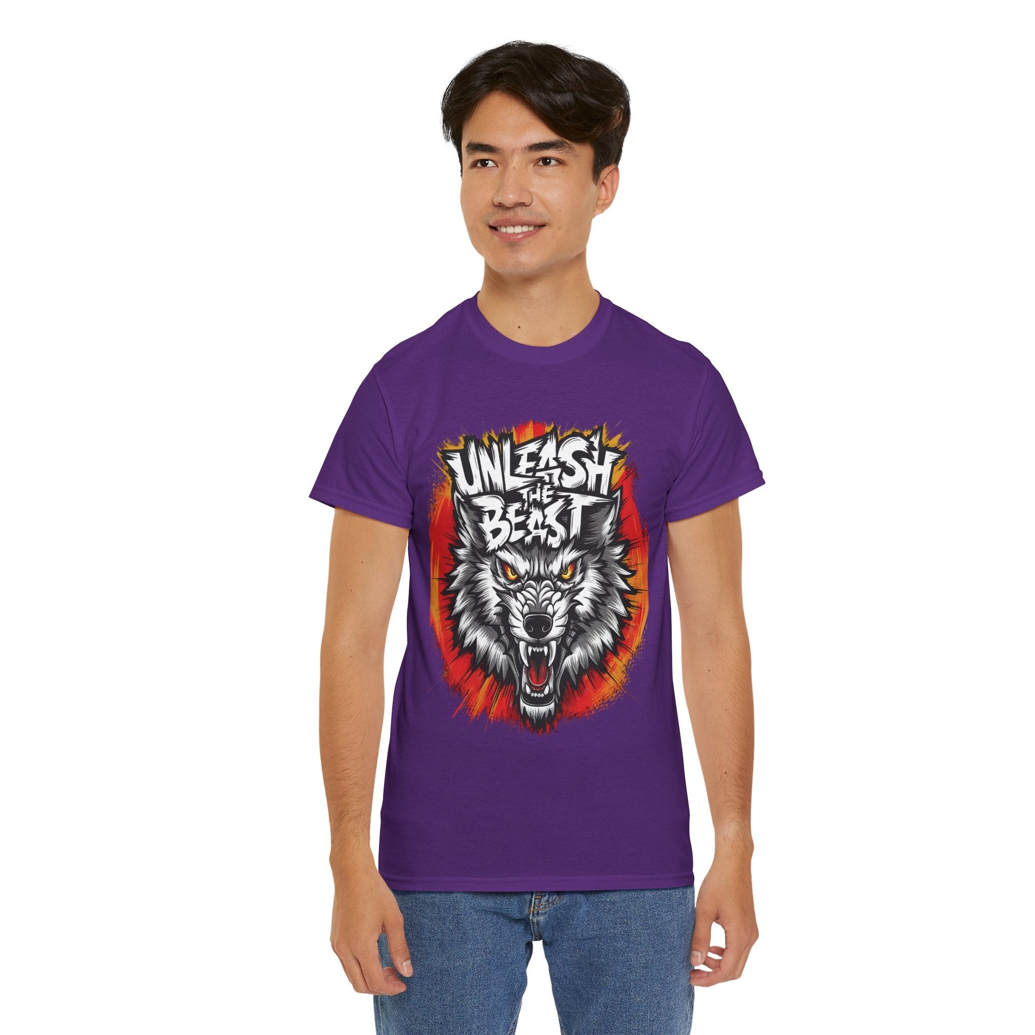 Unleash the Beast Graphic T- Shirt Printify