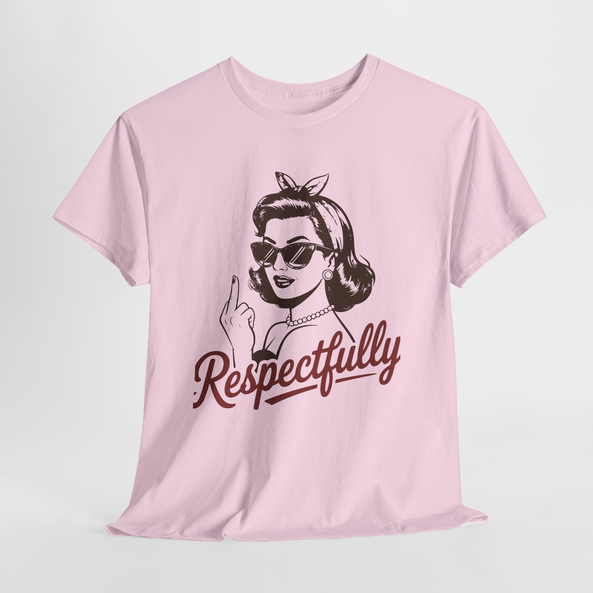 Respectfully Statement Vintage  T-Shirt Printify
