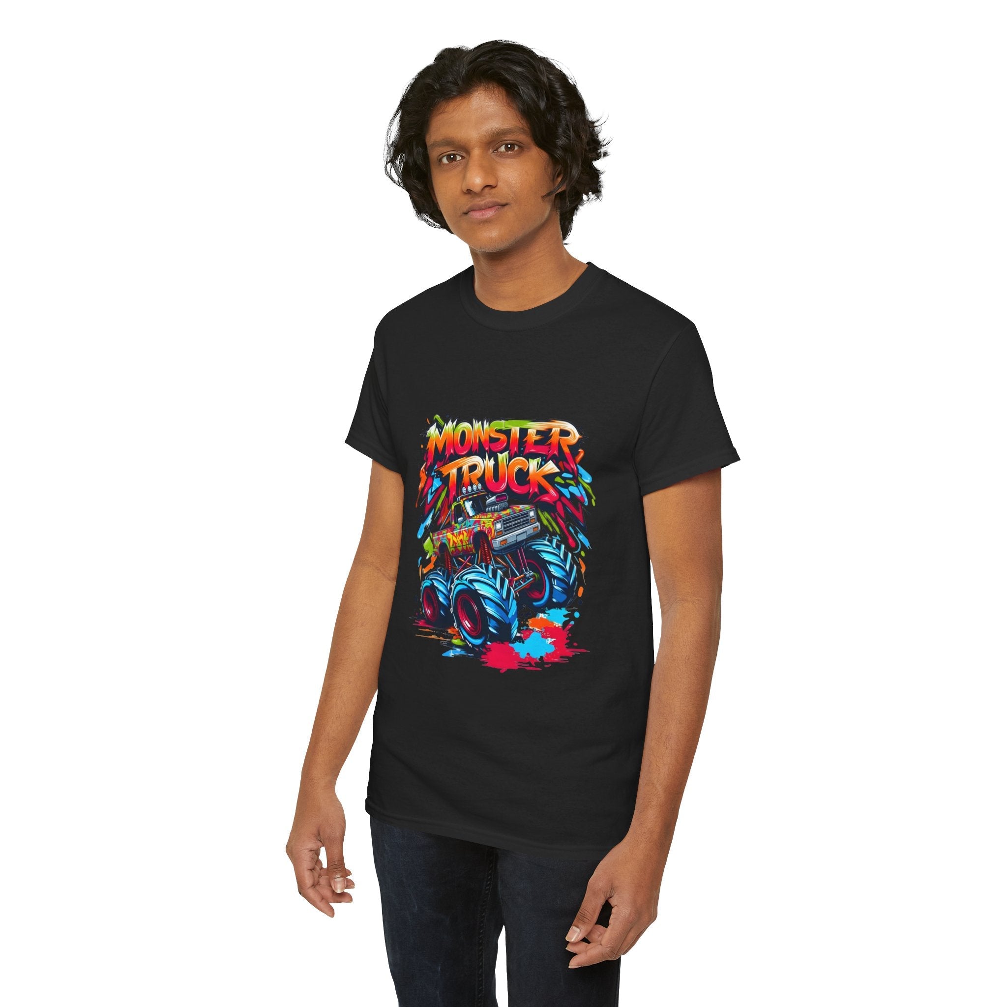 Monster Trucks Graffiti T- Shirt Printify