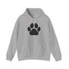 Paw Print Hoodie Printify