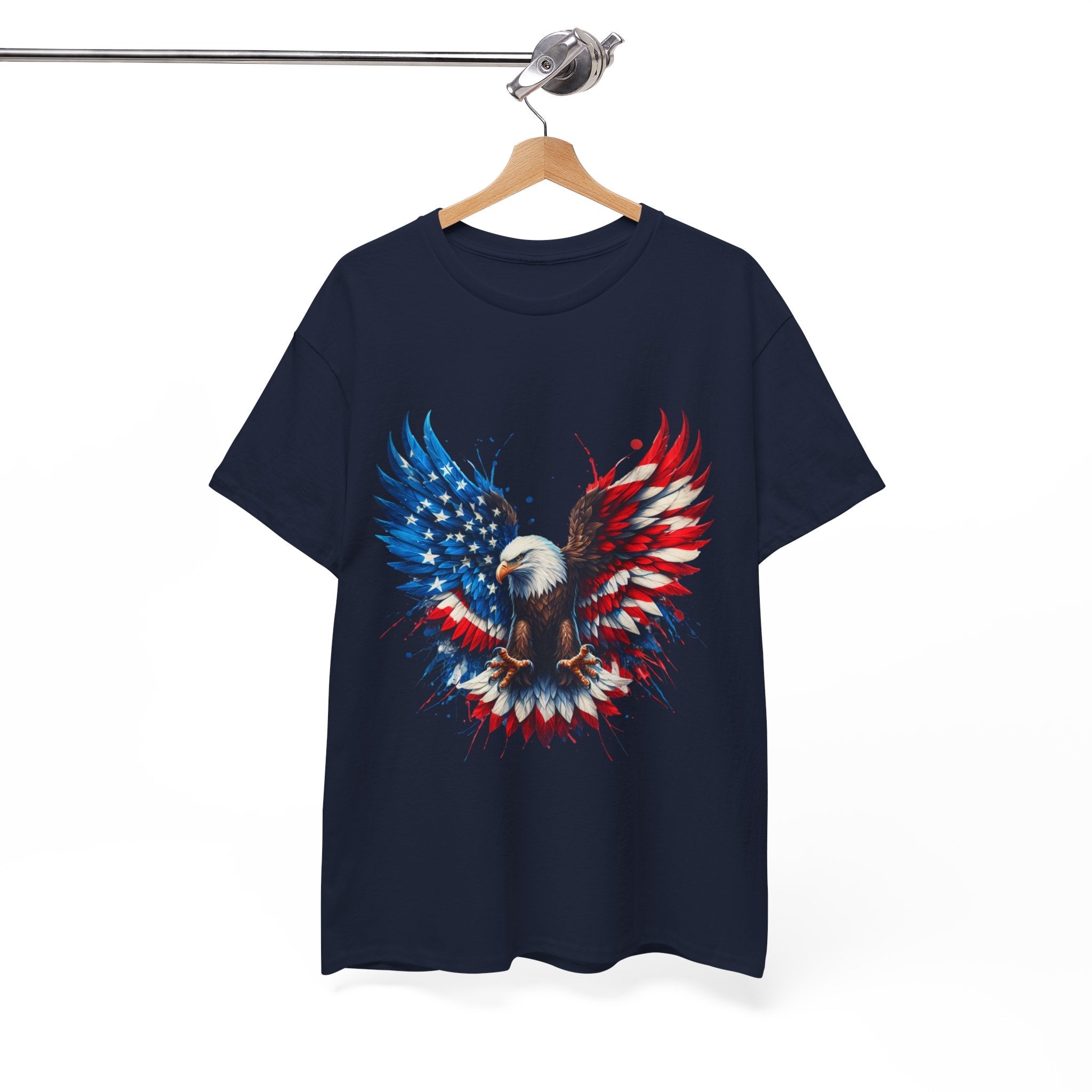 Patriotic Eagle Unisex T- Shirt Printify