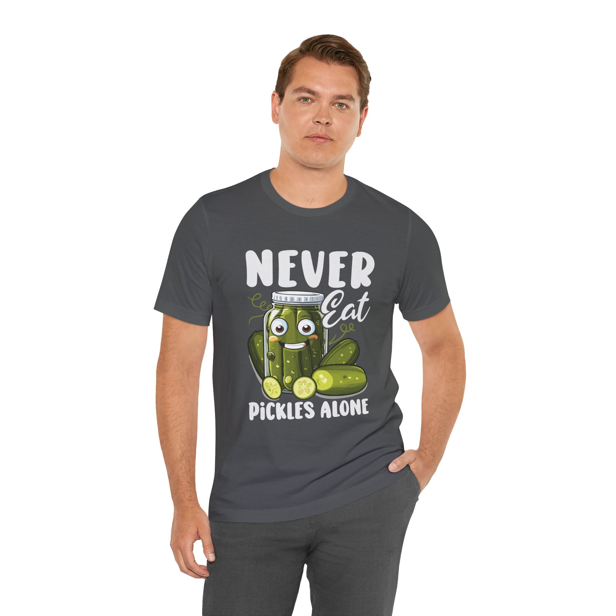Never Eat Pickles Alone T-Shirt Printify