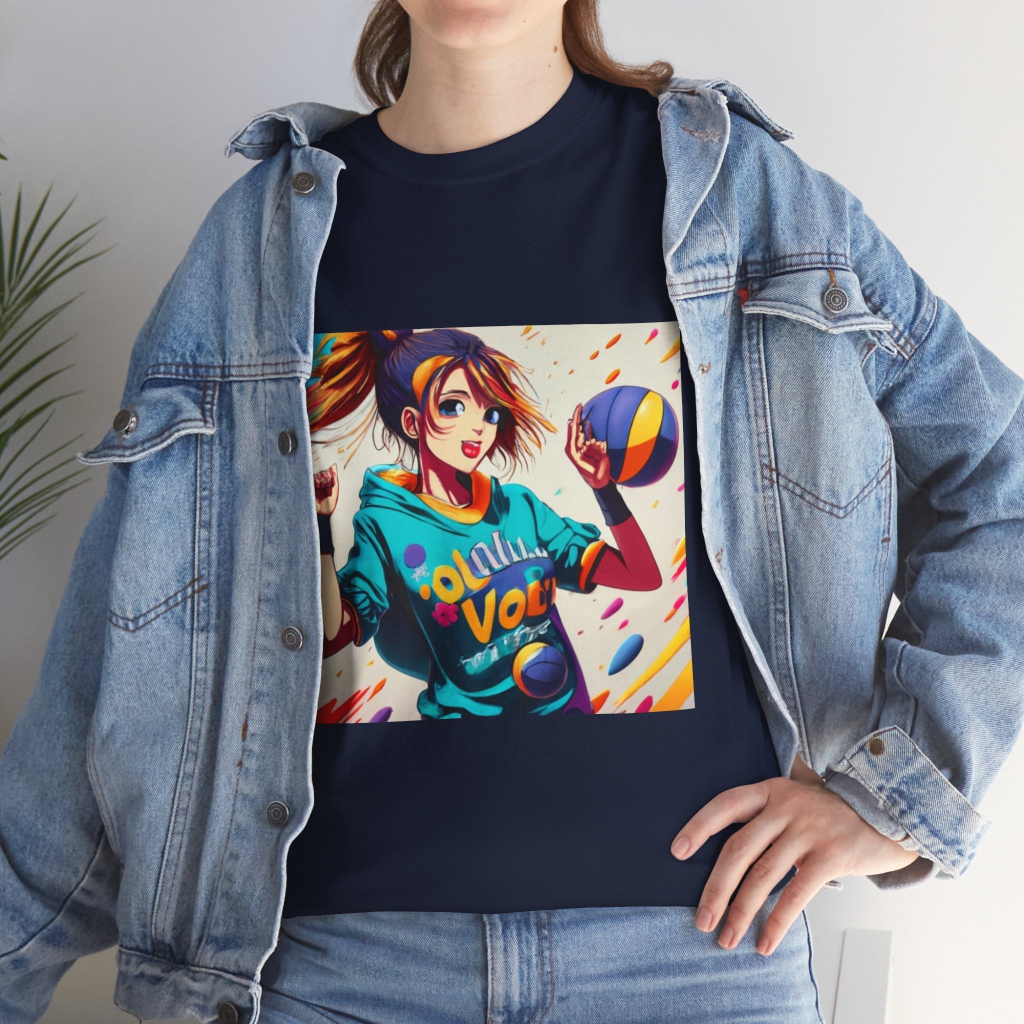 Volleyball Street Graphic T- Shirt Printify