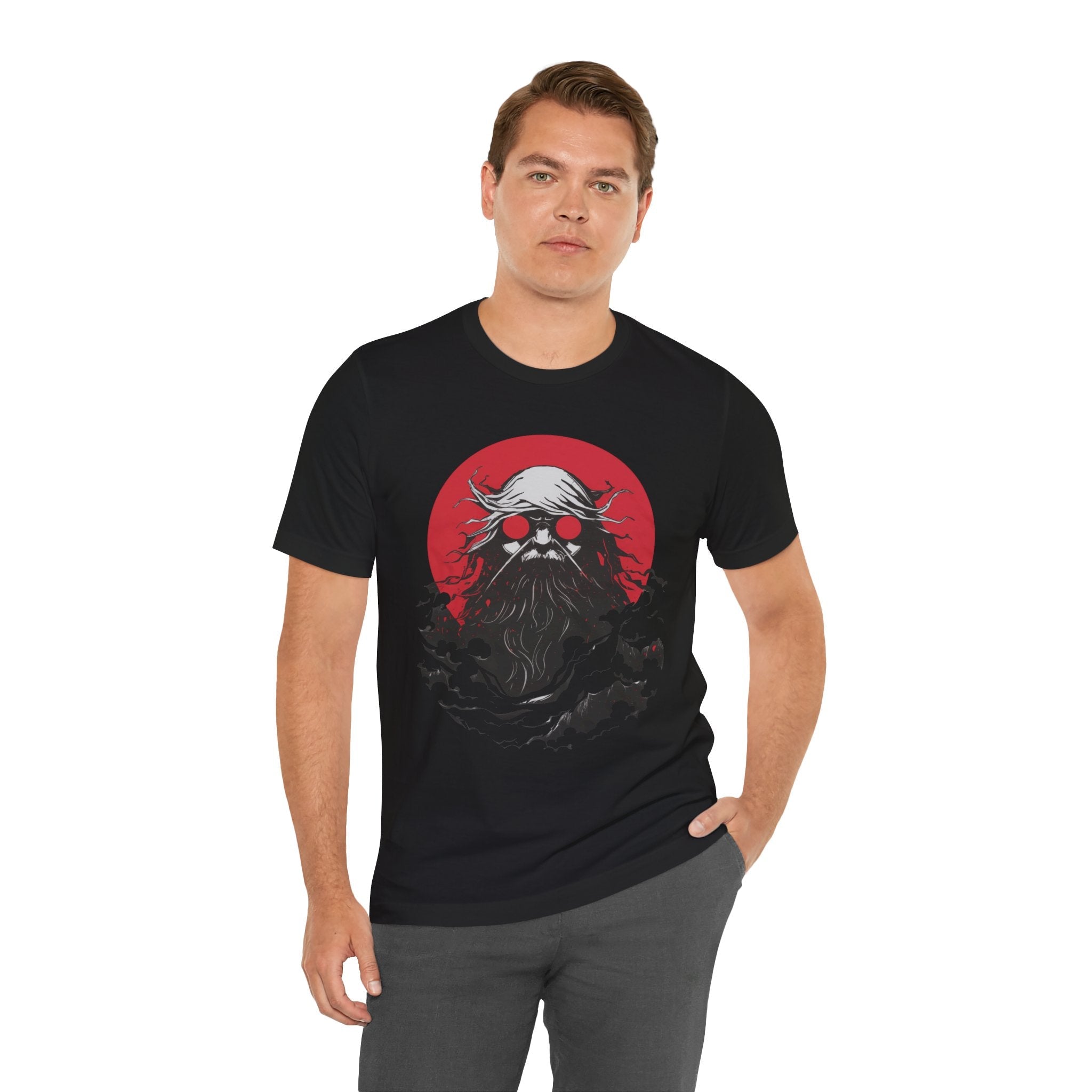Mystical Sea Wizard Graphic T-Shirt Printify