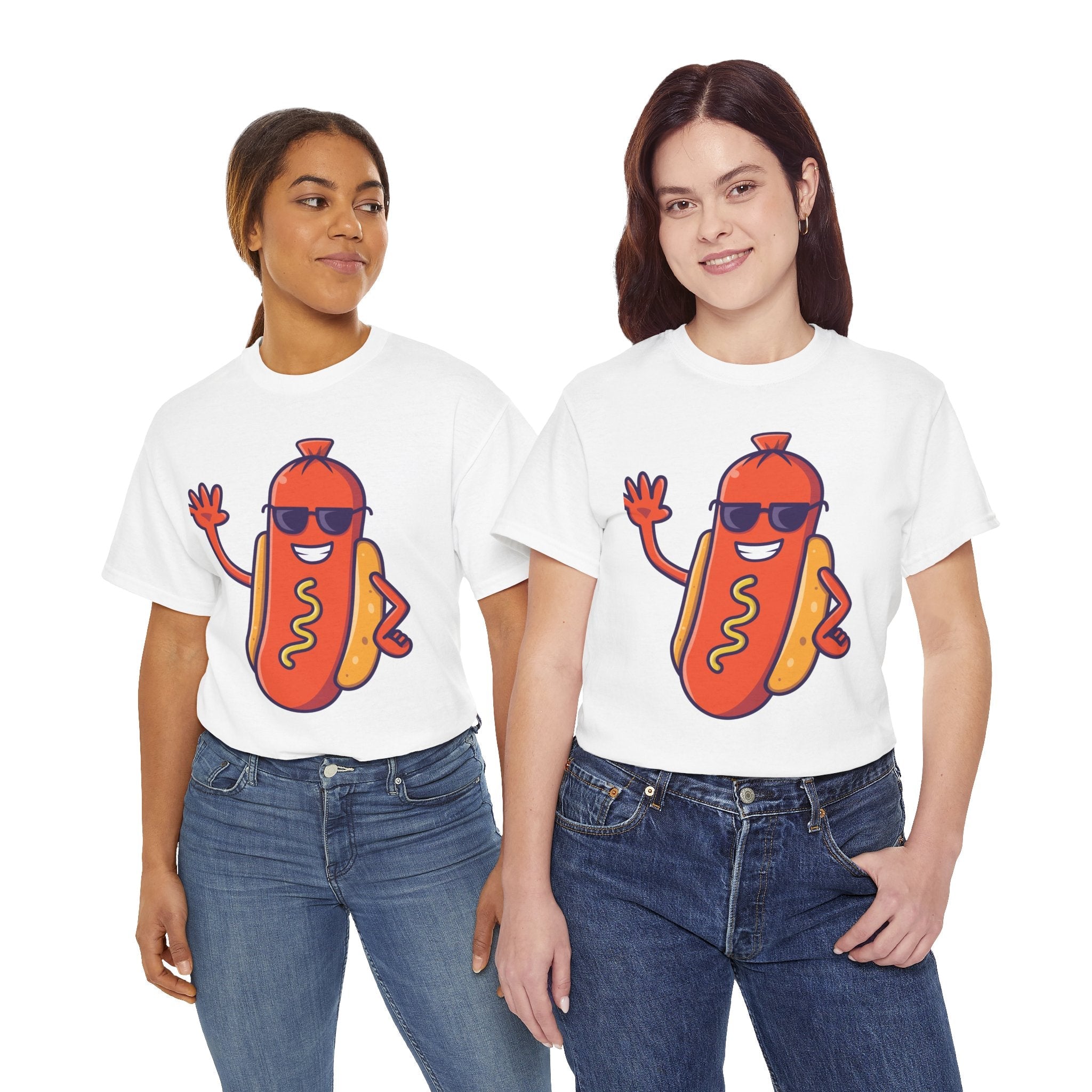 Sassy Hot Dog Graphic T- Shirt Printify