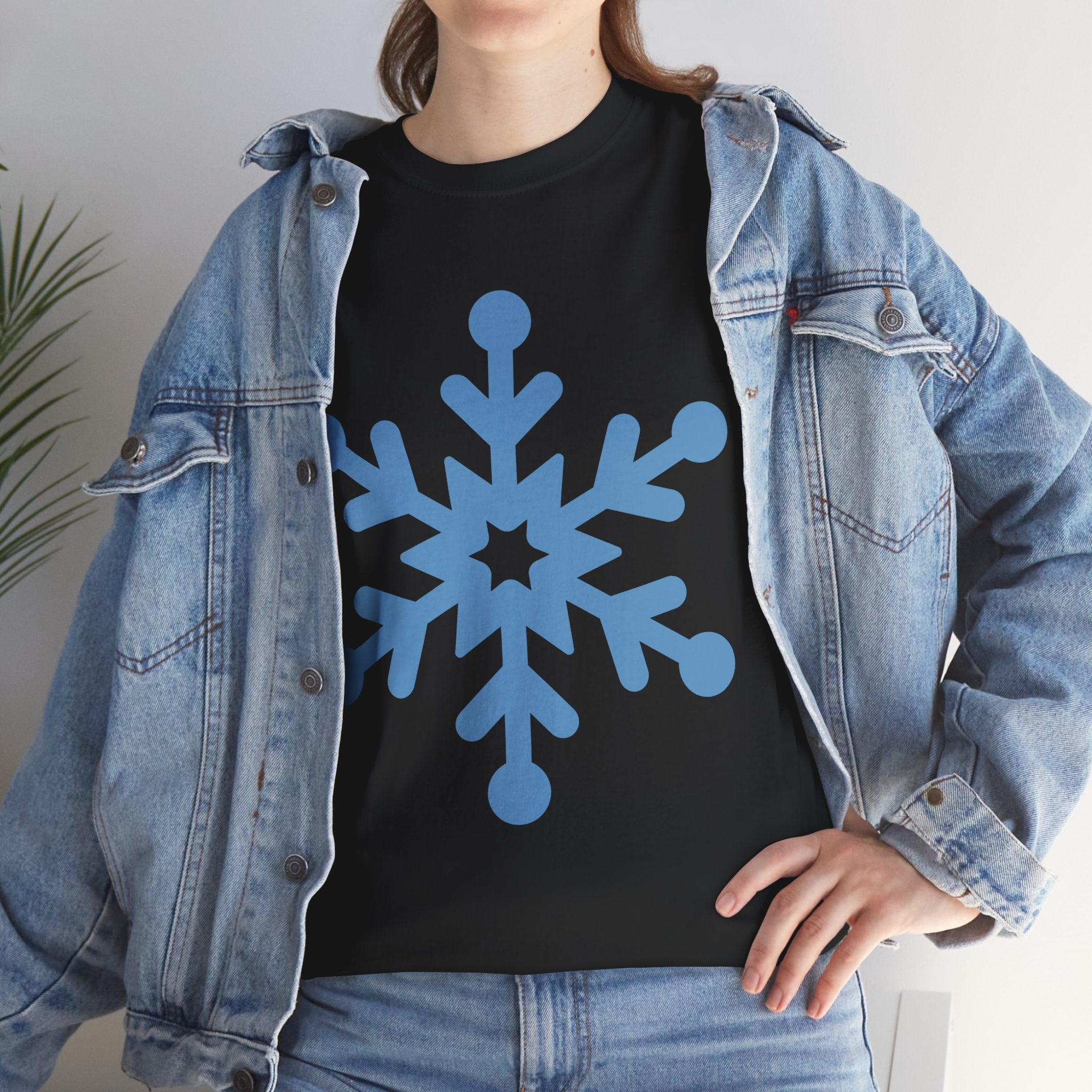 Cozy Winter Snowflake Unisex T-shirt Printify