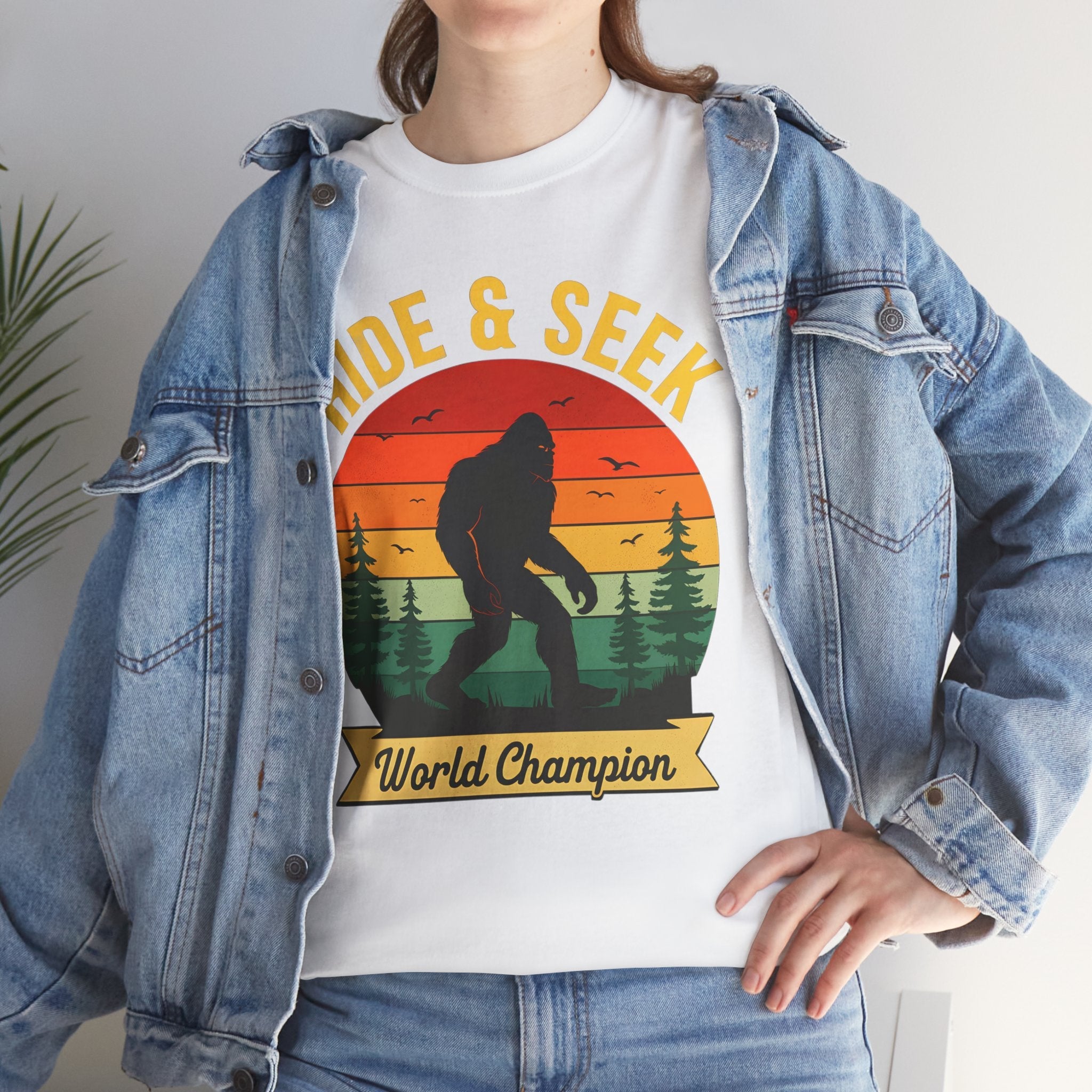 Hide & Seek World Champion Graphic T-Shirt Printify