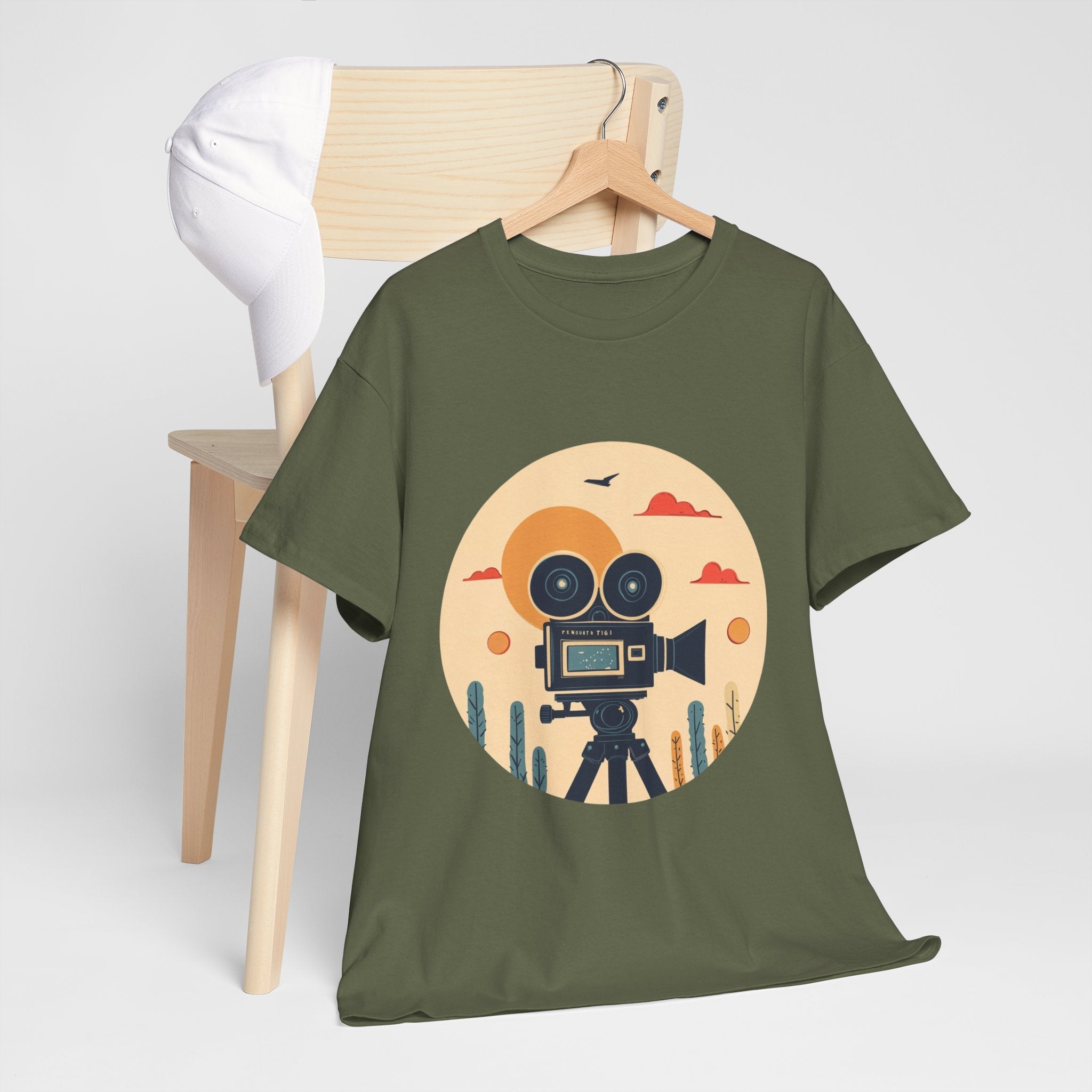 Vintage Film Camera T- Shirt Printify
