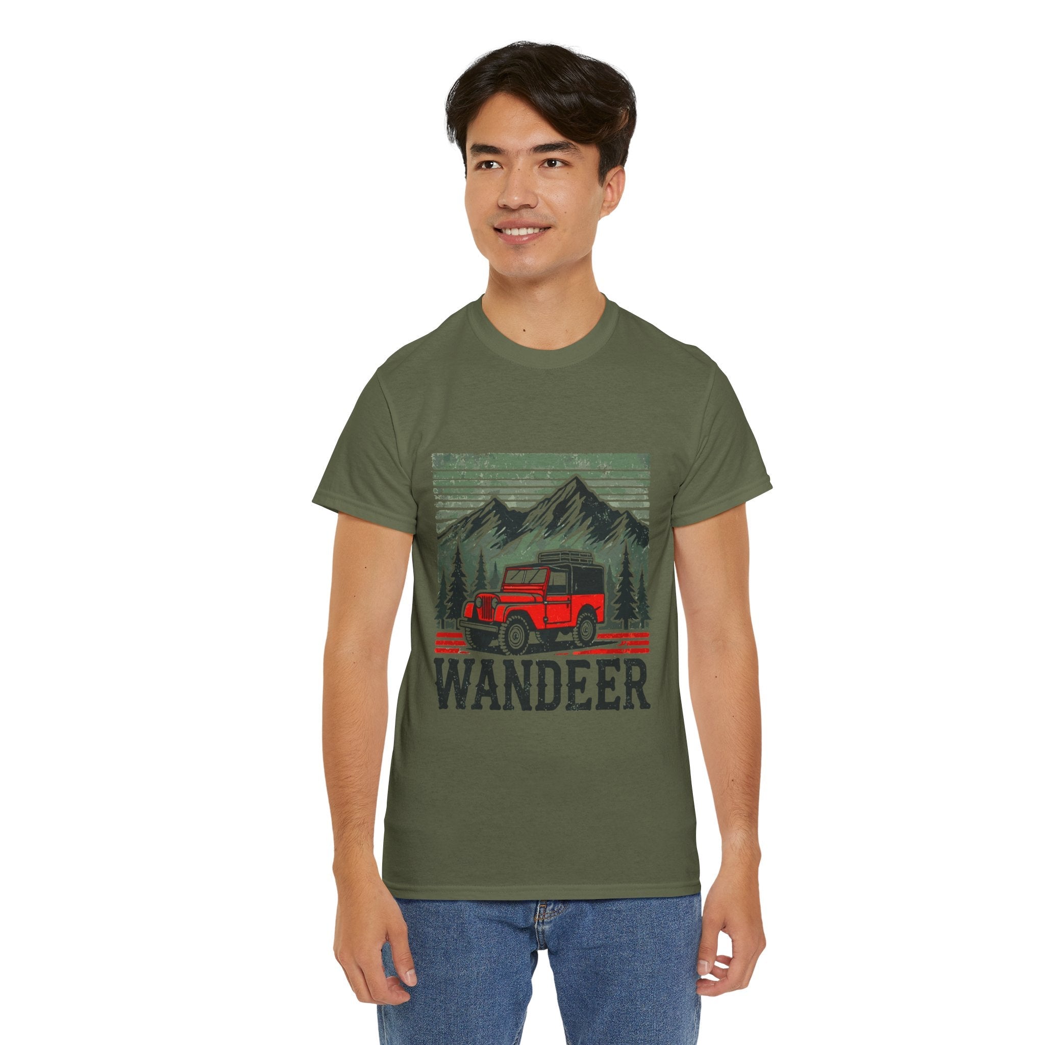 Wanderer Adventure Graphic T-Shirt Printify