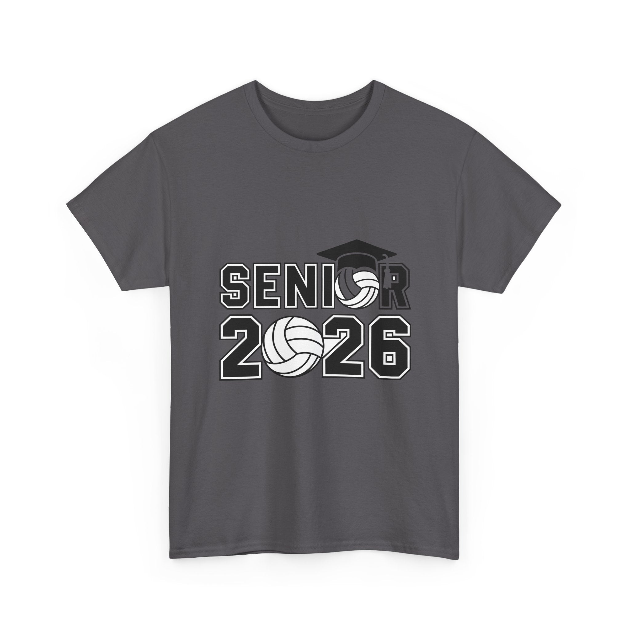 Senior 2026 Volleyball Graduation T- Shirt Printify