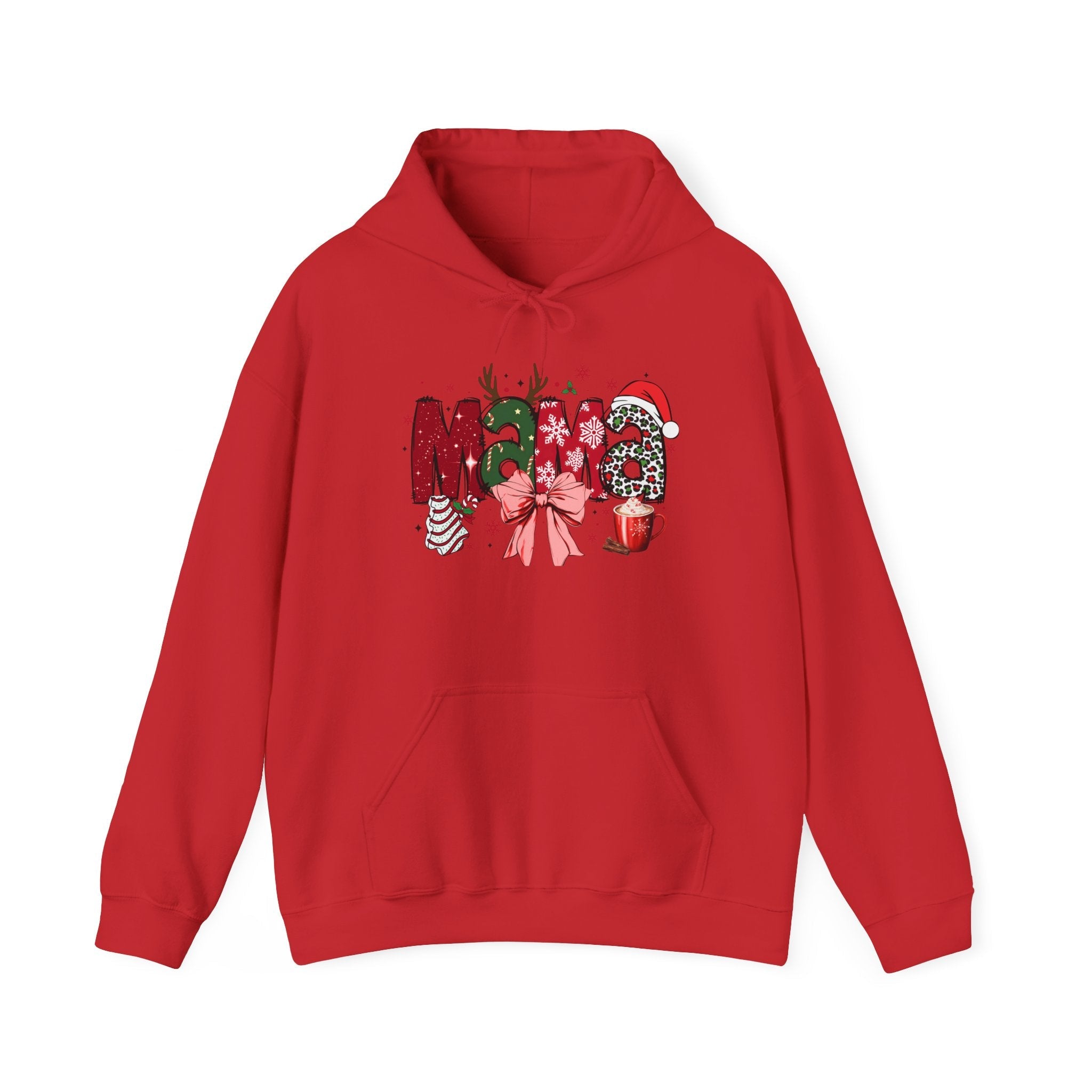 Mama Christmas Hoodie Printify
