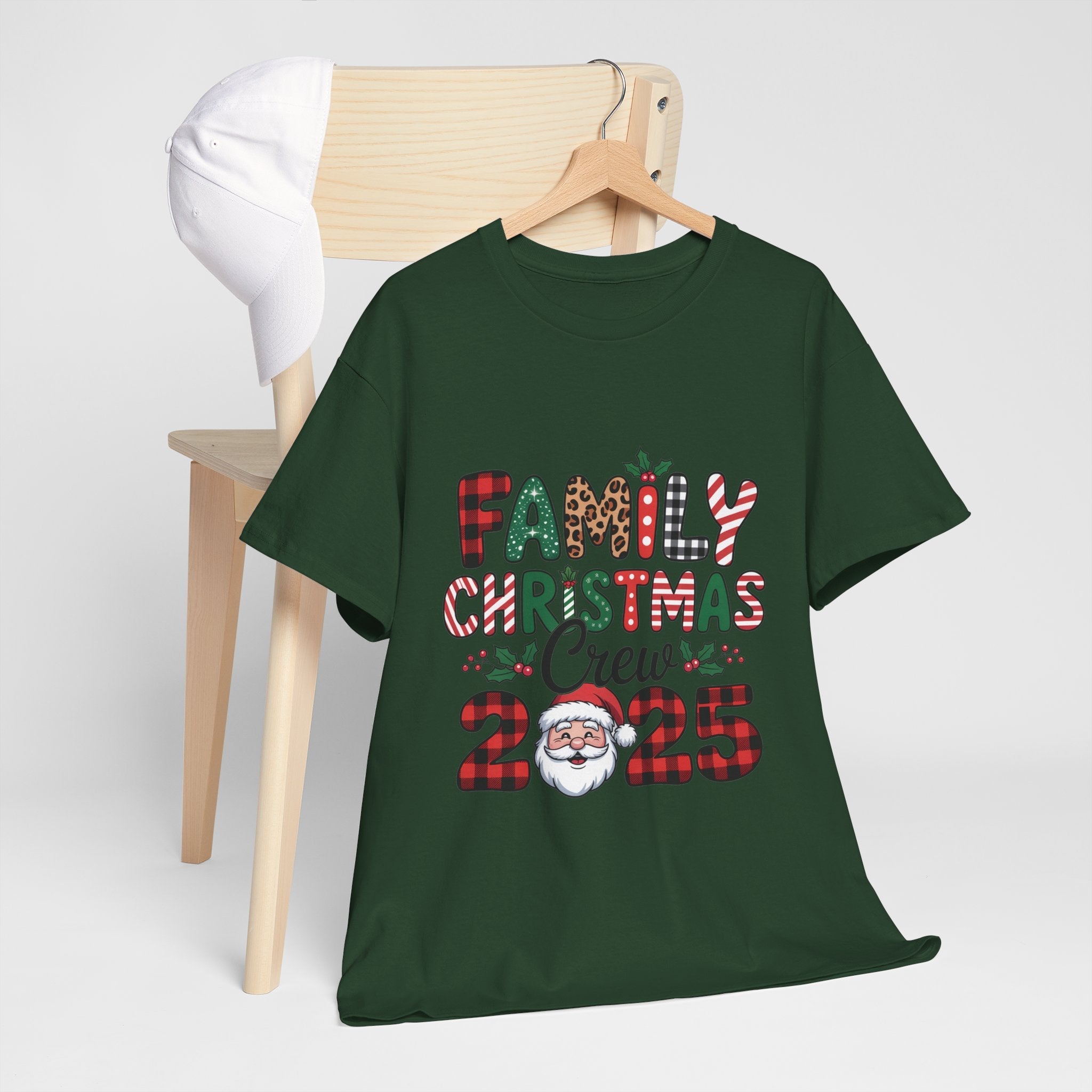 Family Christmas Crew 2025 T-Shirt Printify