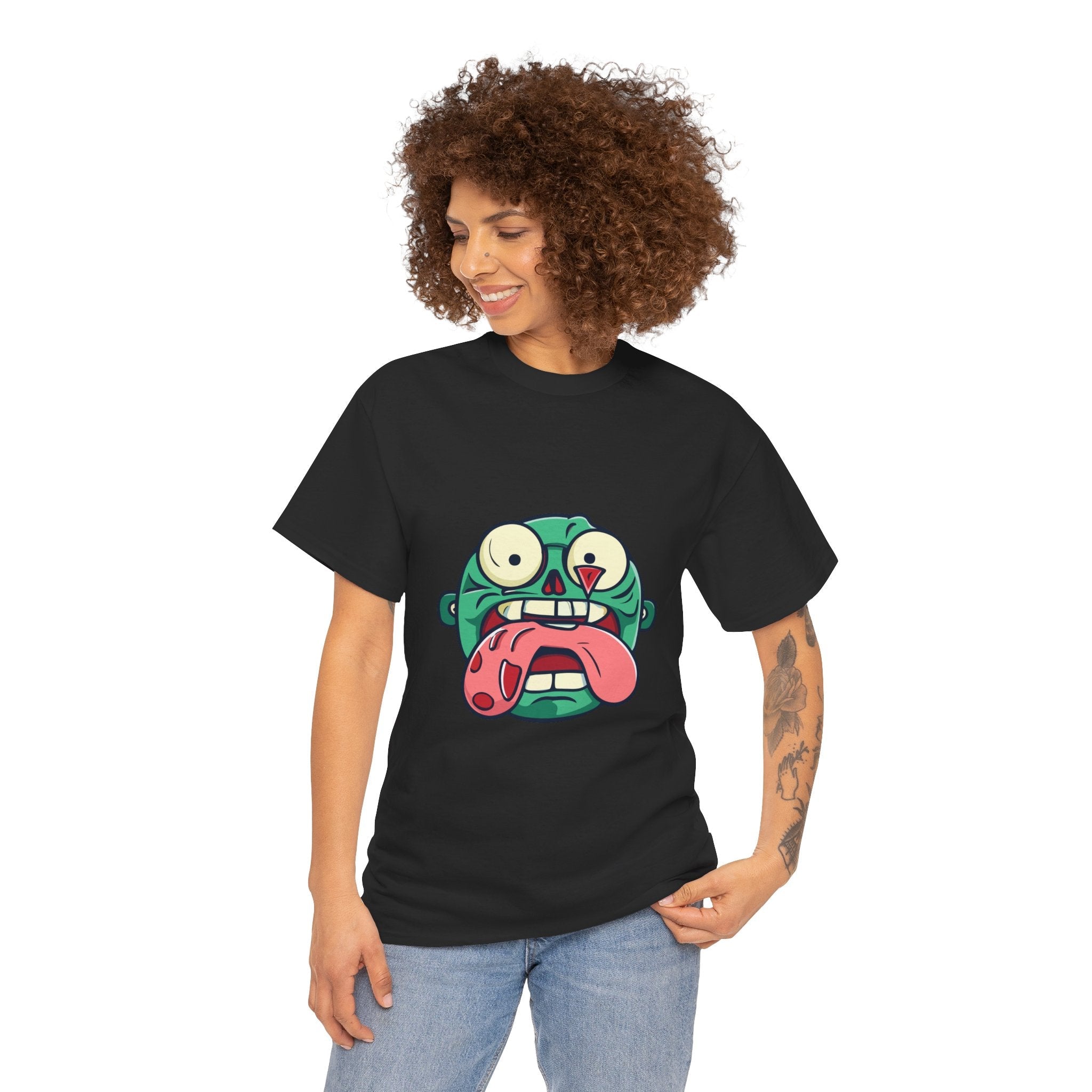Cute Zombie Graphic T- Shirt Printify