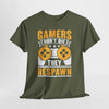 Gamers Don’t Die, They Respawn Unisex T-Shirt Printify