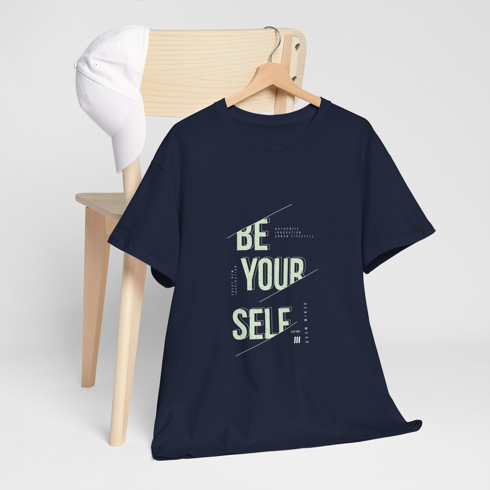 Be Your self  Slogan T-Shirt Printify