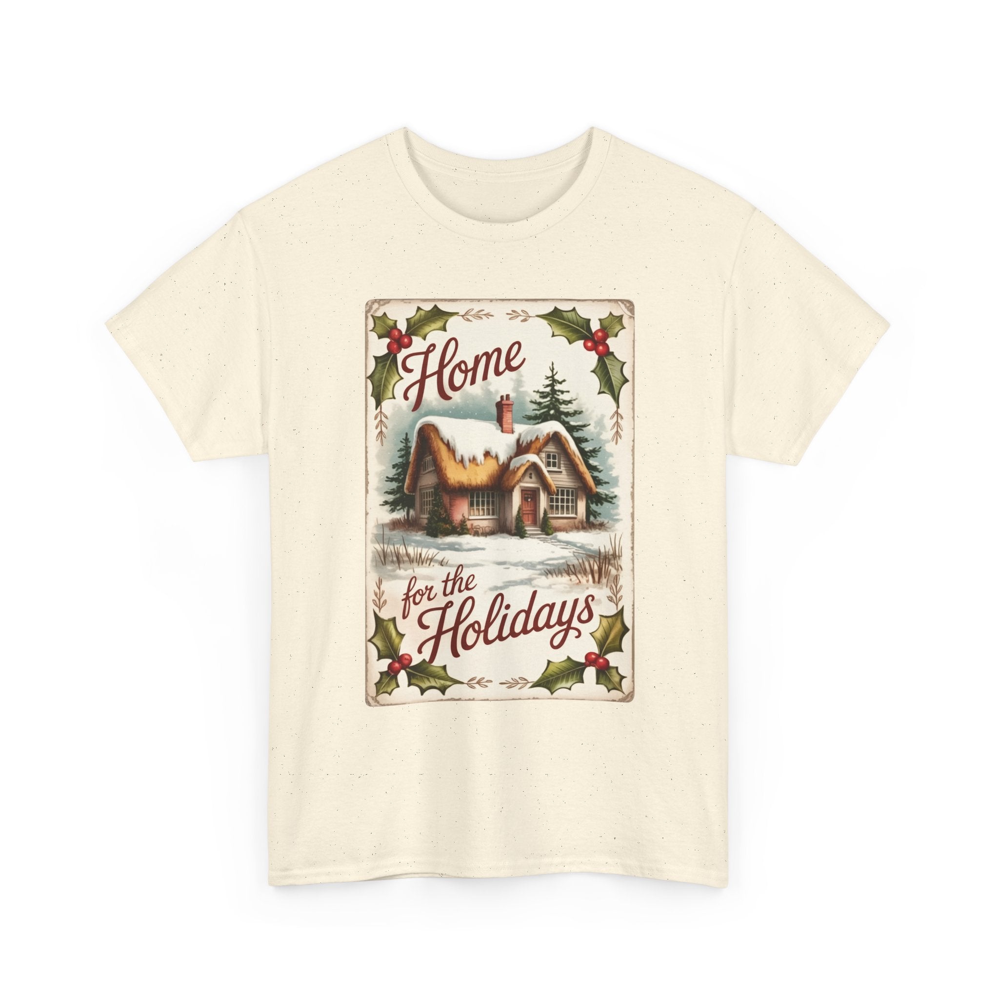 Home for the Holidays Unisex T- Shirt Printify