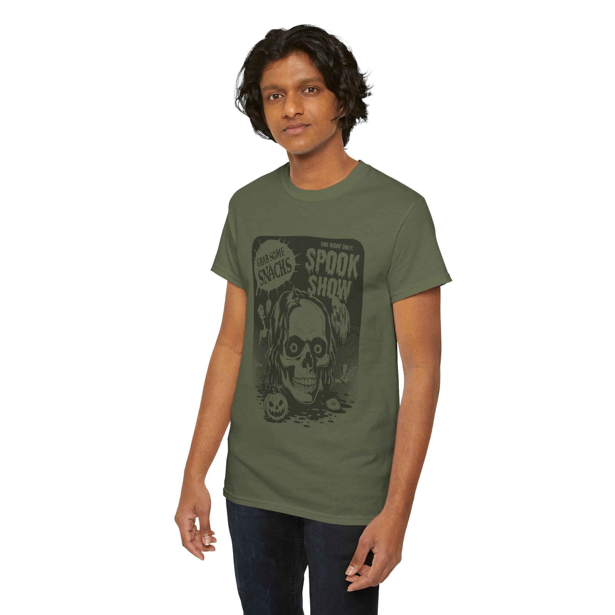 Halloween Spook Show Graphic T-Shirt Printify