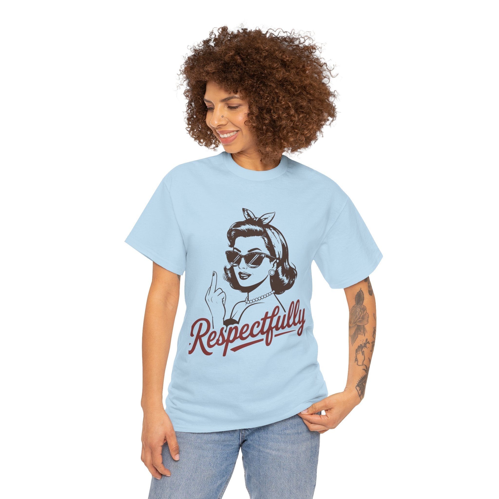 Respectfully Statement Vintage  T-Shirt Printify