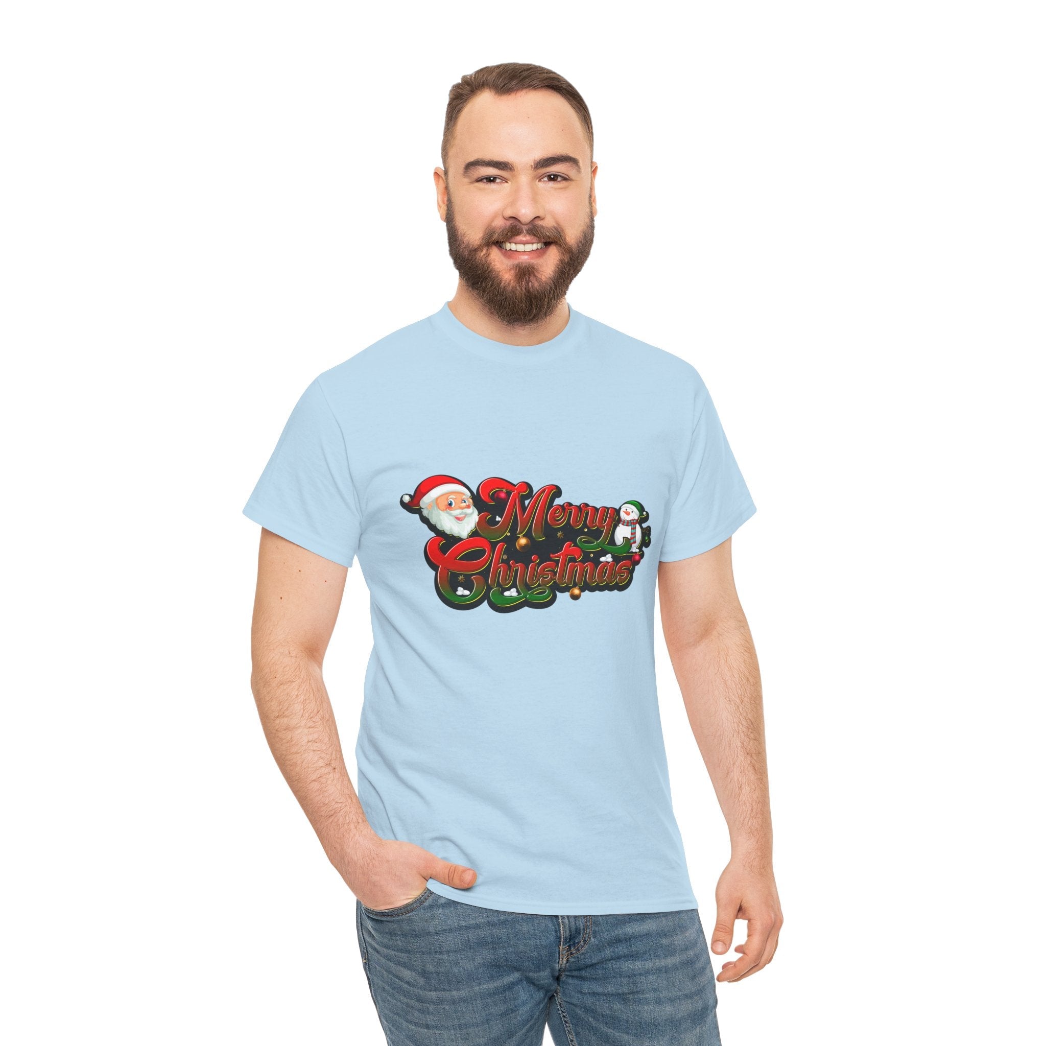 Merry Christmas Unisex Graphic T- Shirt Printify