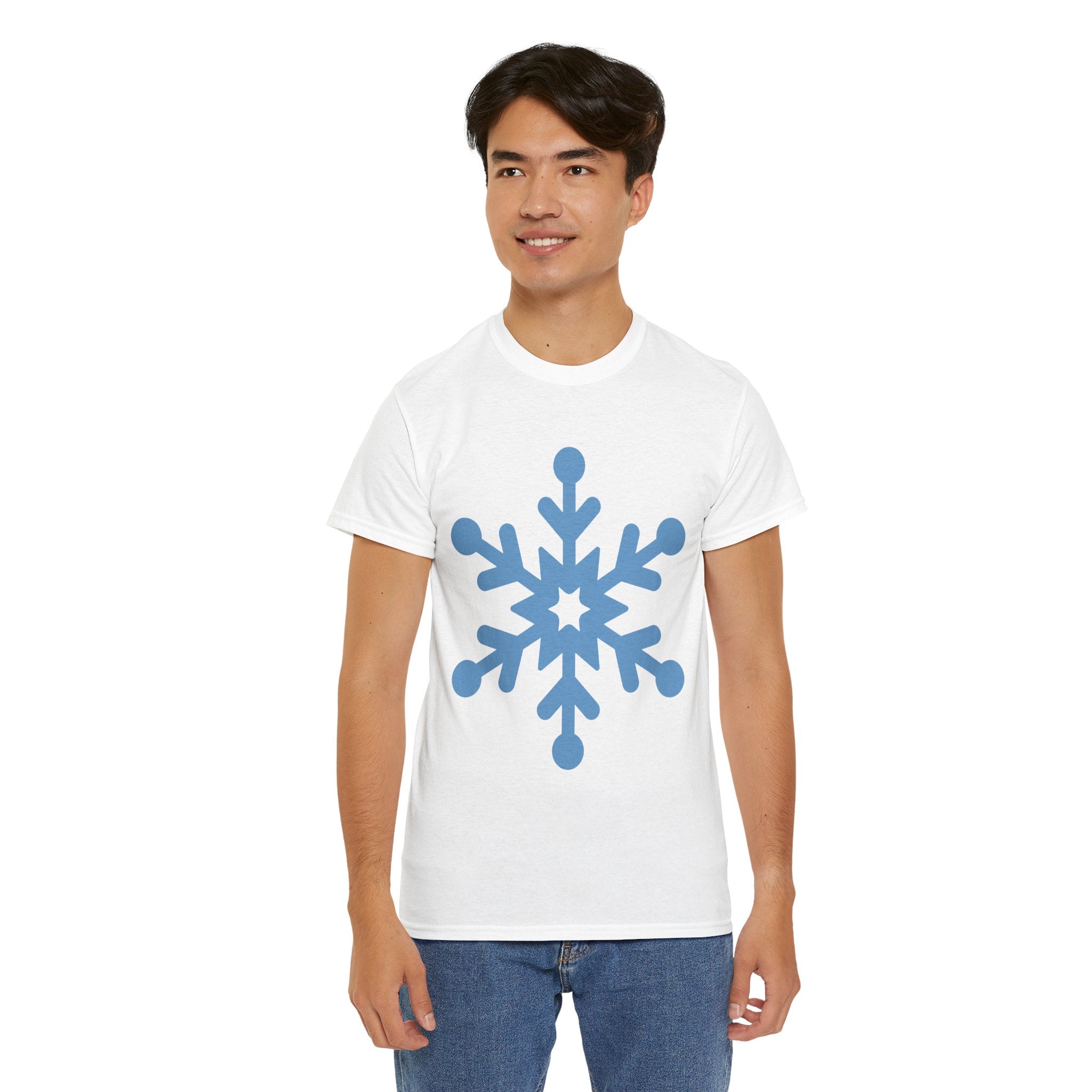 Cozy Winter Snowflake Unisex T-shirt Printify