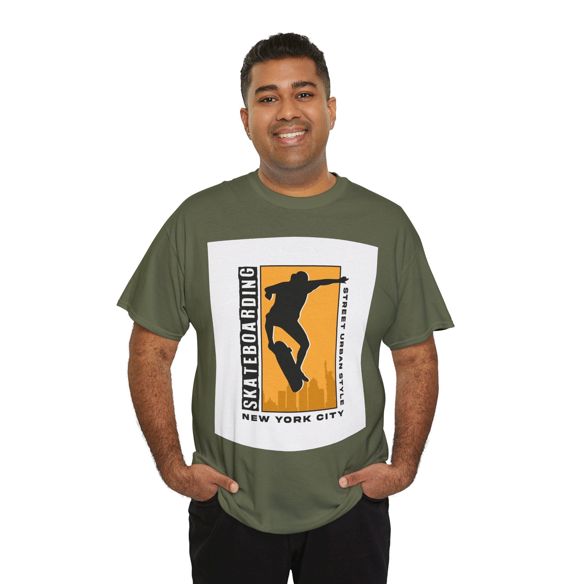 Skateboarding Unisex Graphic T- Shirt Printify