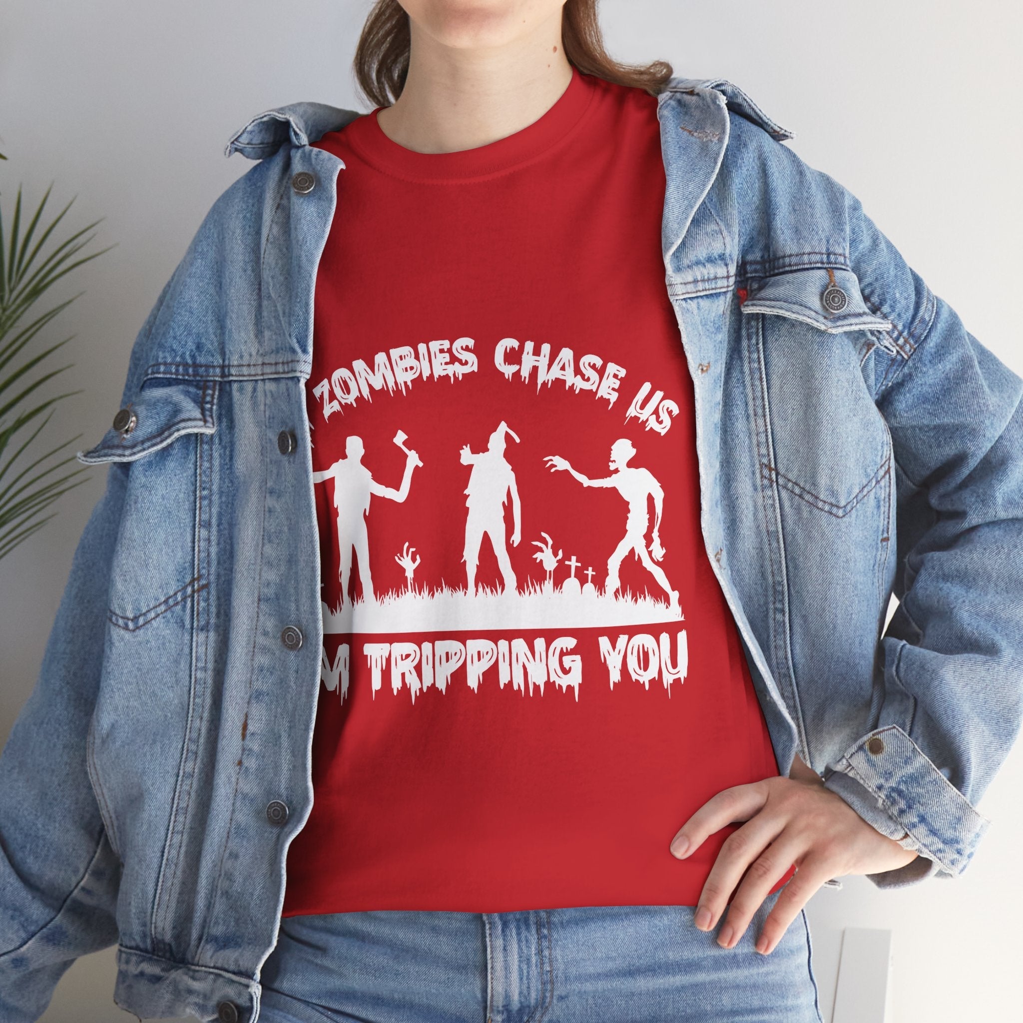 Zombie Humor Unisex T- Shirt Printify