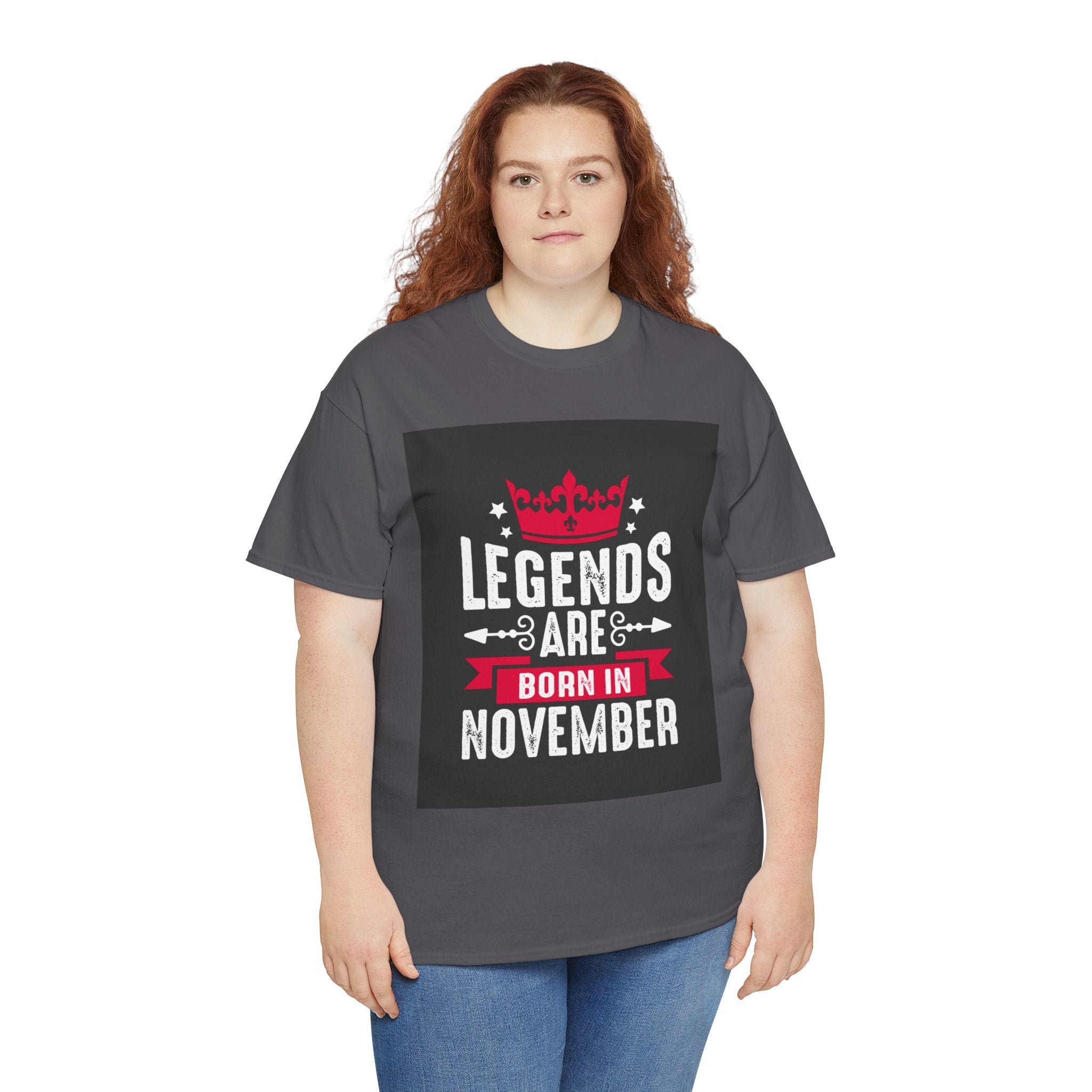 Legends Born in November Unisex T- Shirt Printify