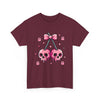 Pixel Skull Cherries Skeleton T- Shirt Printify