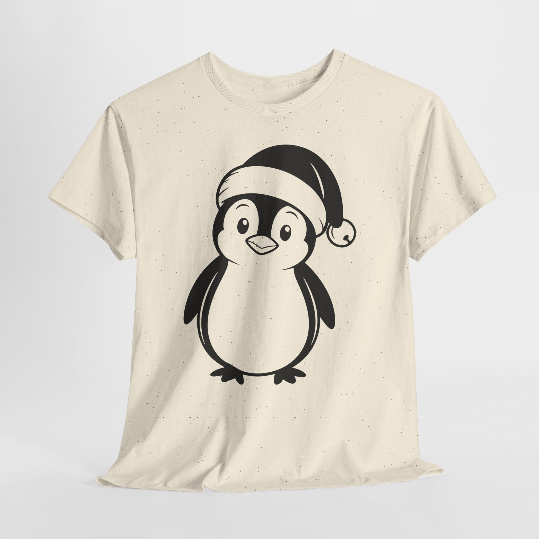 Cute Penguin Christmas Unisex T-Shirt Printify