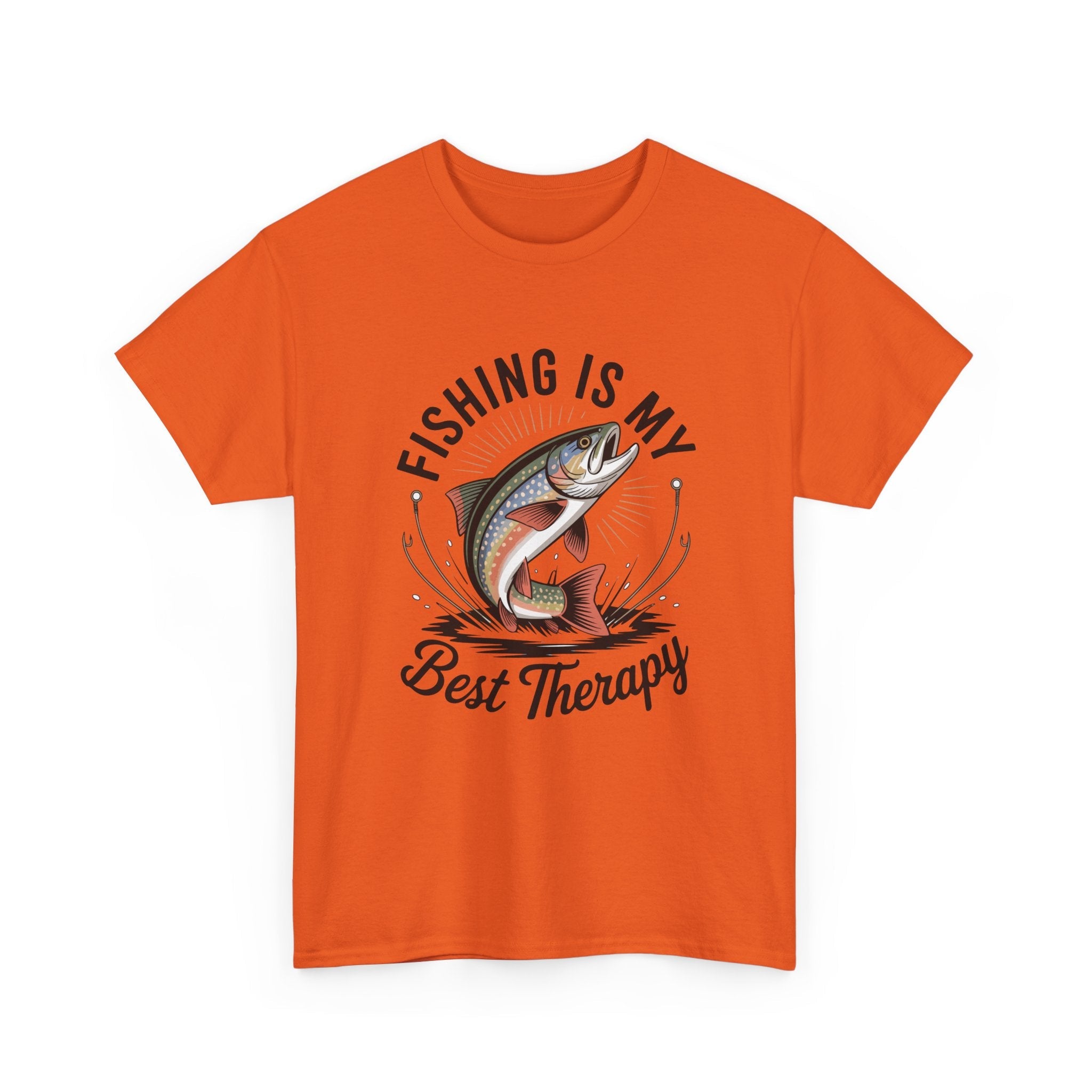 Fishing Is My Best Therapy Unisex T- Shirt Printify