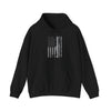 Distressed American Flag Hoodie Printify