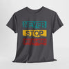 'Never Stop Dreaming' Motivational Unisex T Shirt Printify