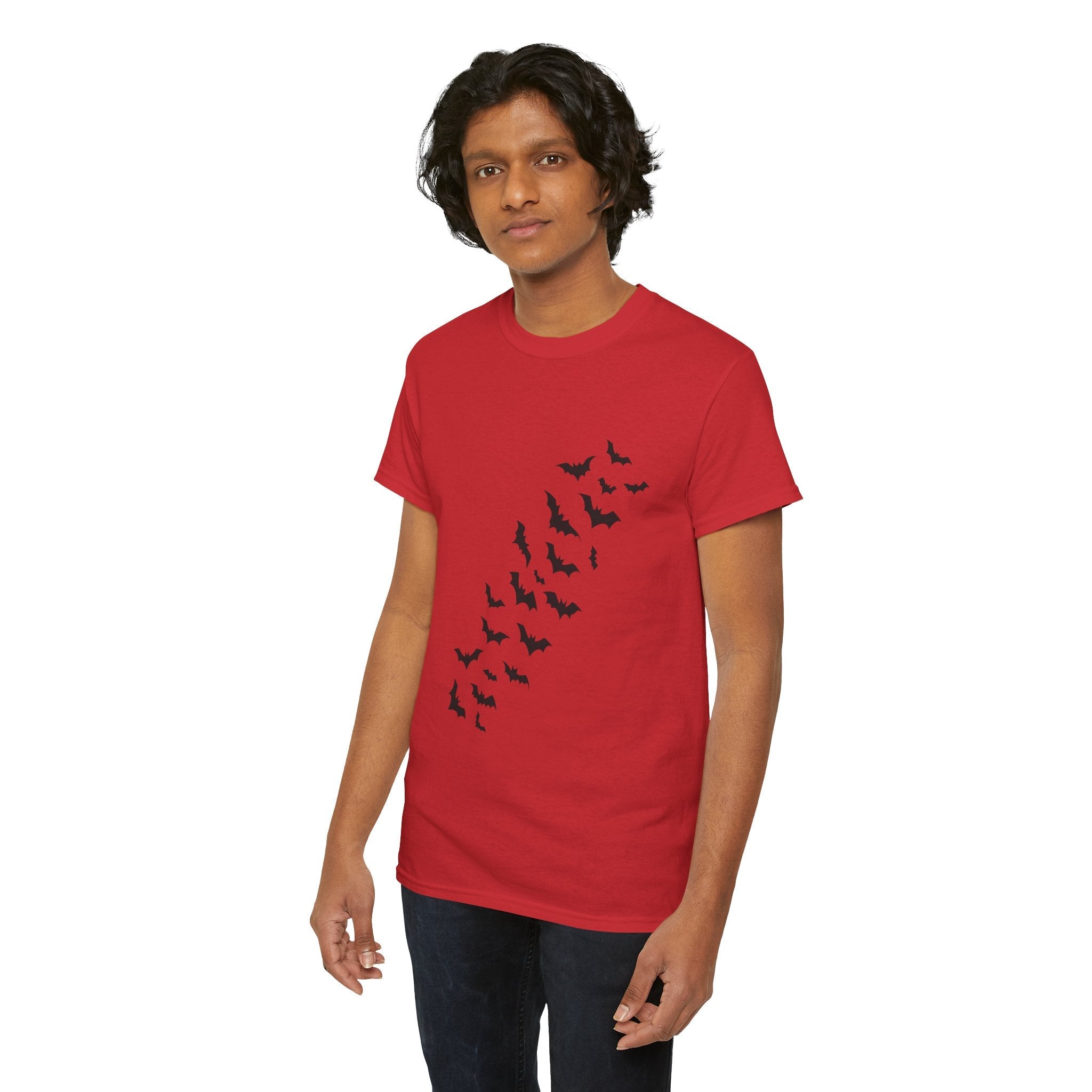 Halloween Bat Unisex Graphic T- Shirt Printify