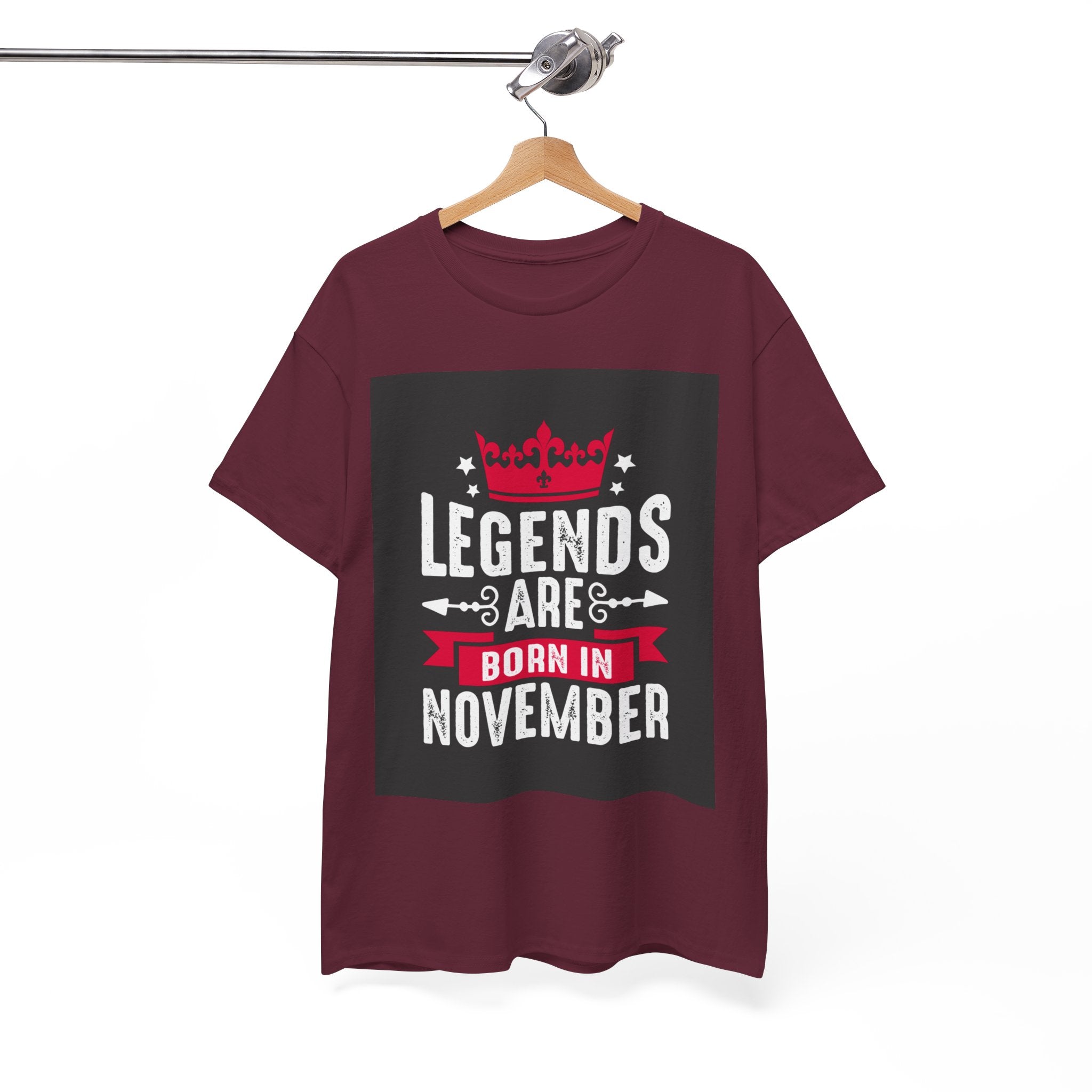 Legends Born in November Unisex T- Shirt Printify
