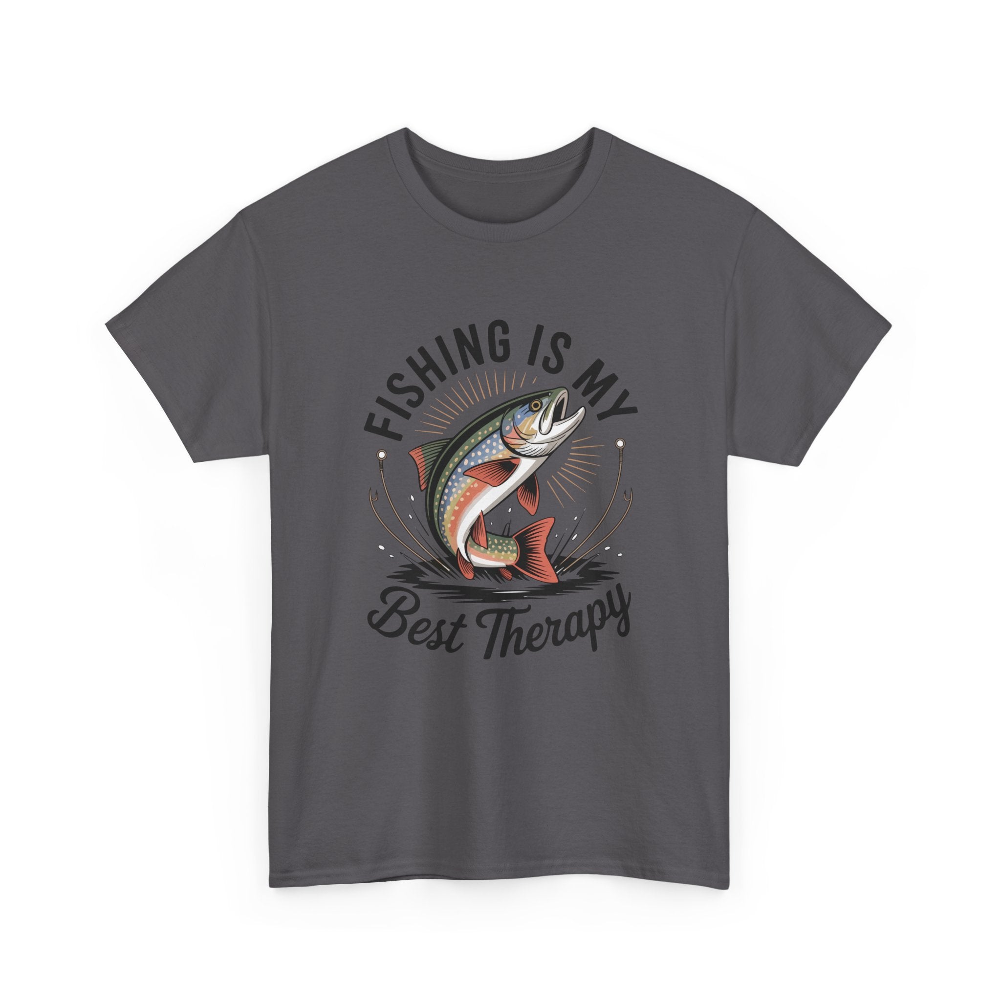 Fishing Is My Best Therapy Unisex T- Shirt Printify
