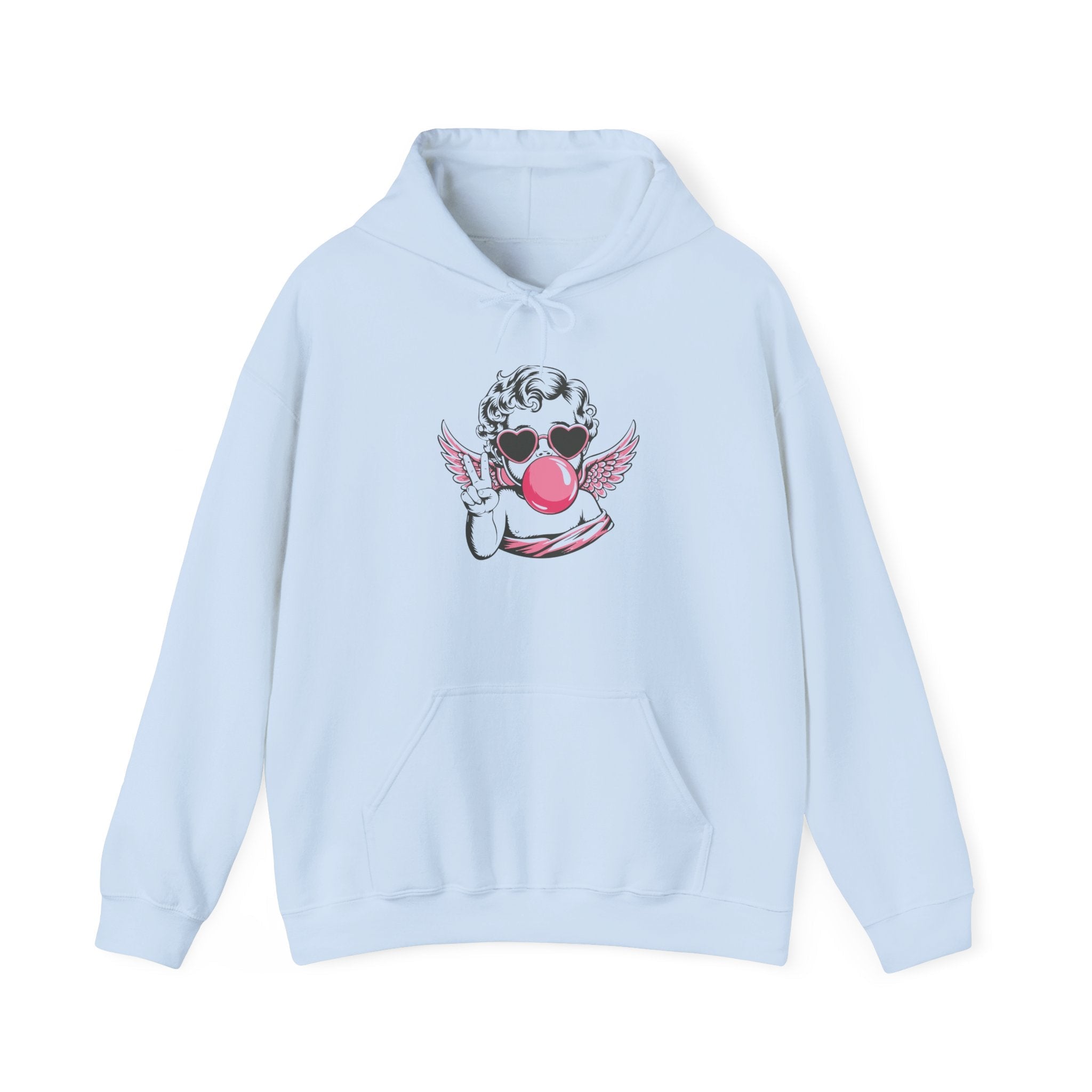 Retro Angel Graphic Hoodie Printify