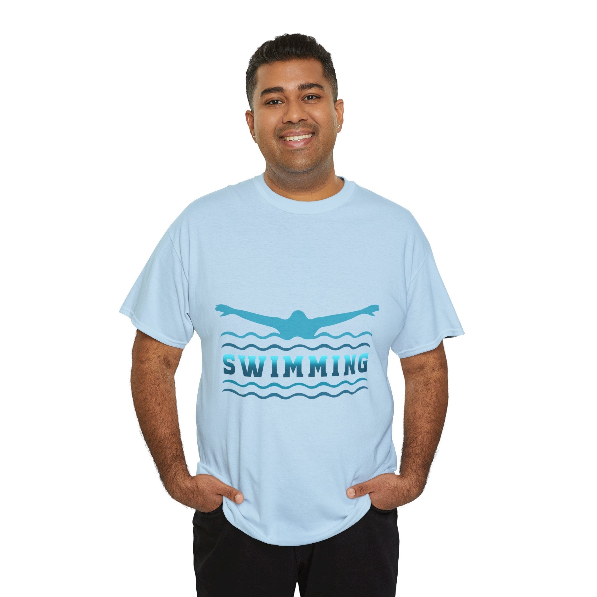 Swimming Unisex T-Shirt Printify