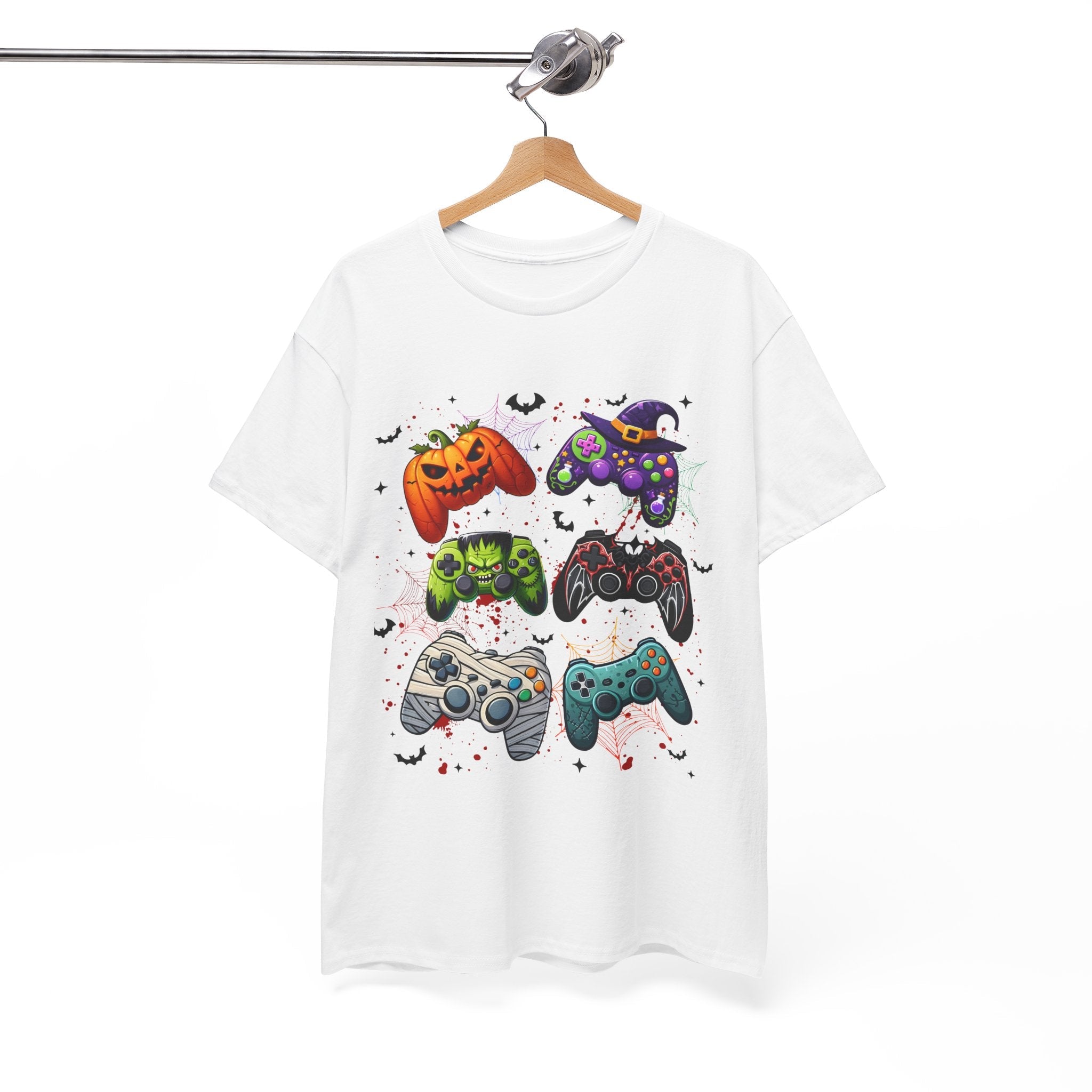 Halloween Gamer Unisex T- Shirt Printify