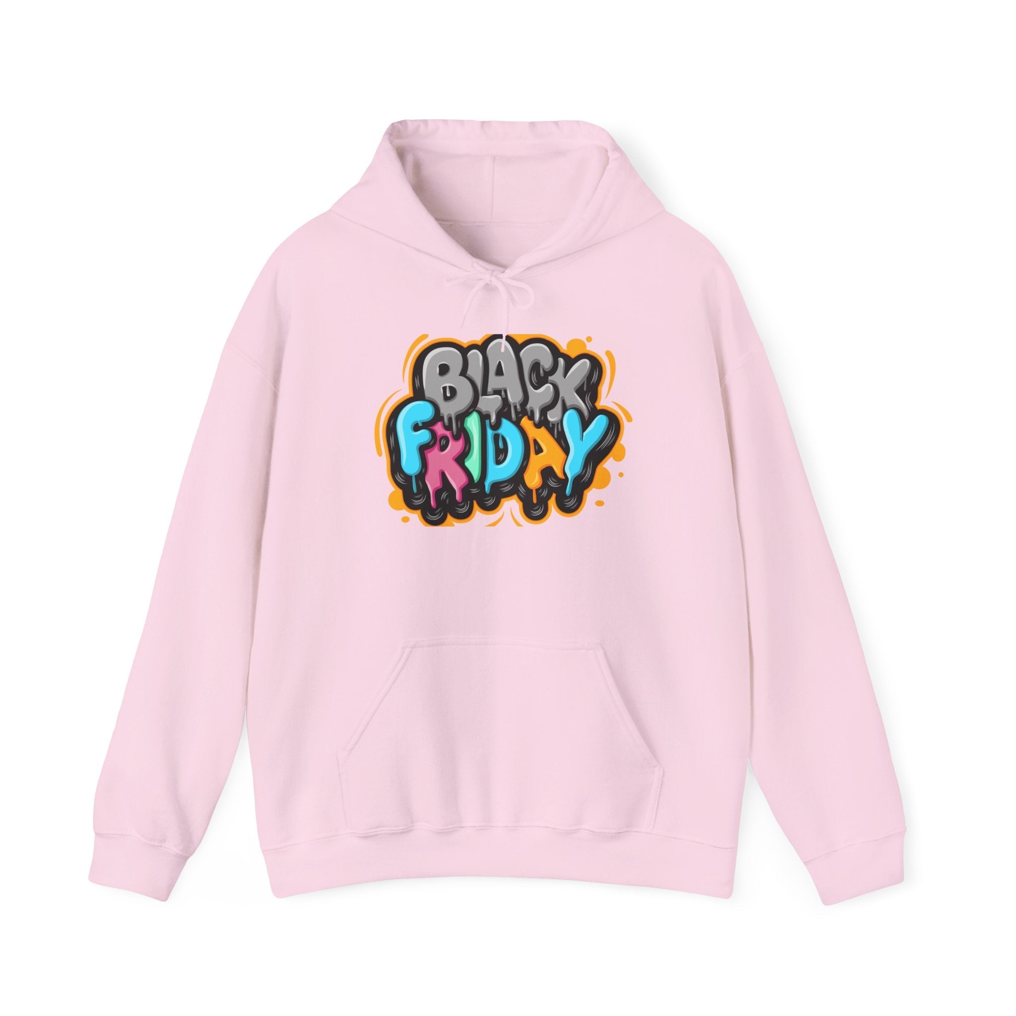 Black Friday Graffiti Hoodie Printify