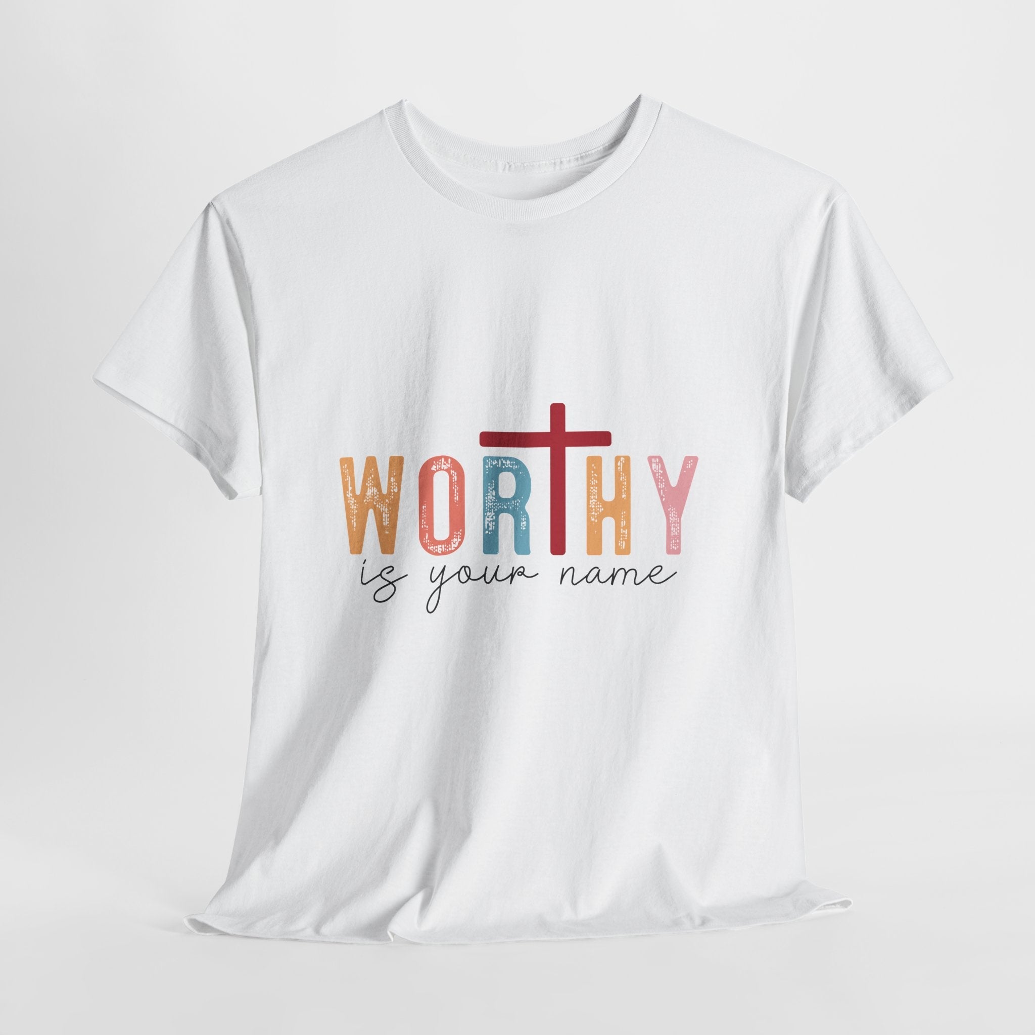 Worthy Christian Graphic T-Shirt Printify
