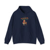Christmas Retro Girl & Reindeer Hoodie Printify