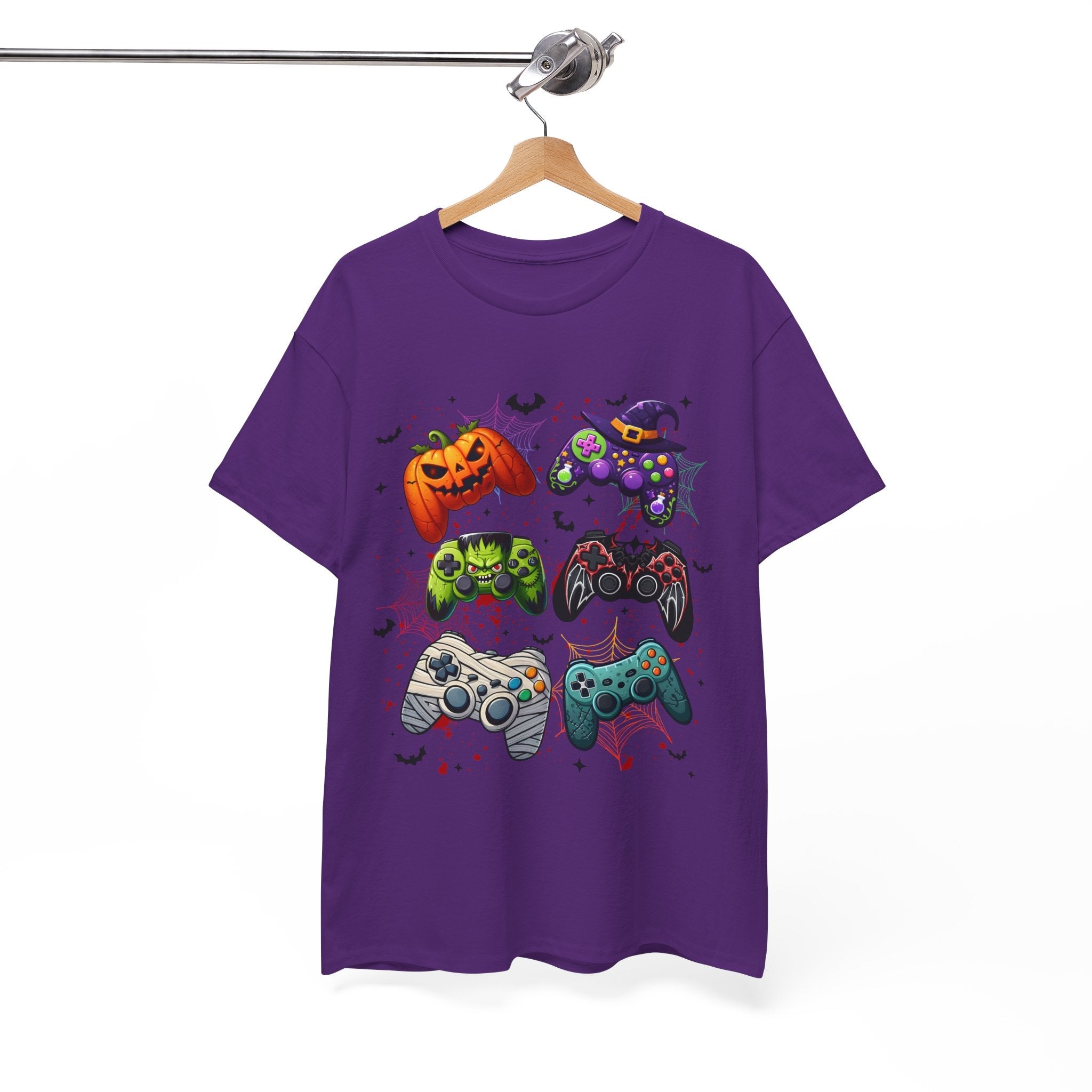 Halloween Gamer Unisex T- Shirt Printify