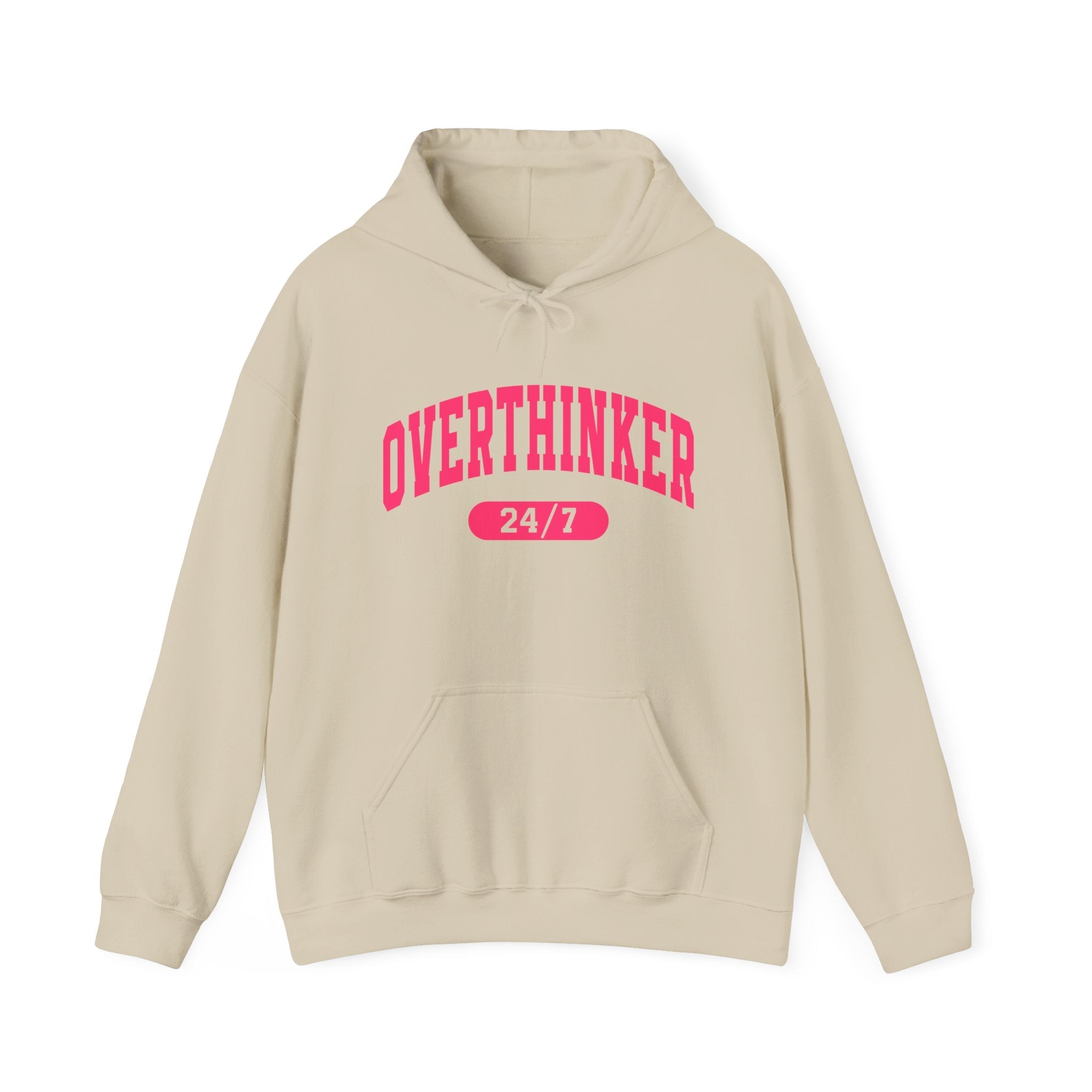 Overthinker 24/7 Hoodie Printify